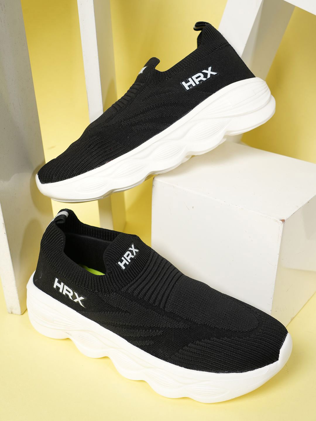 HRX by Hrithik Roshan Mesh Running Non-Marking Shoes