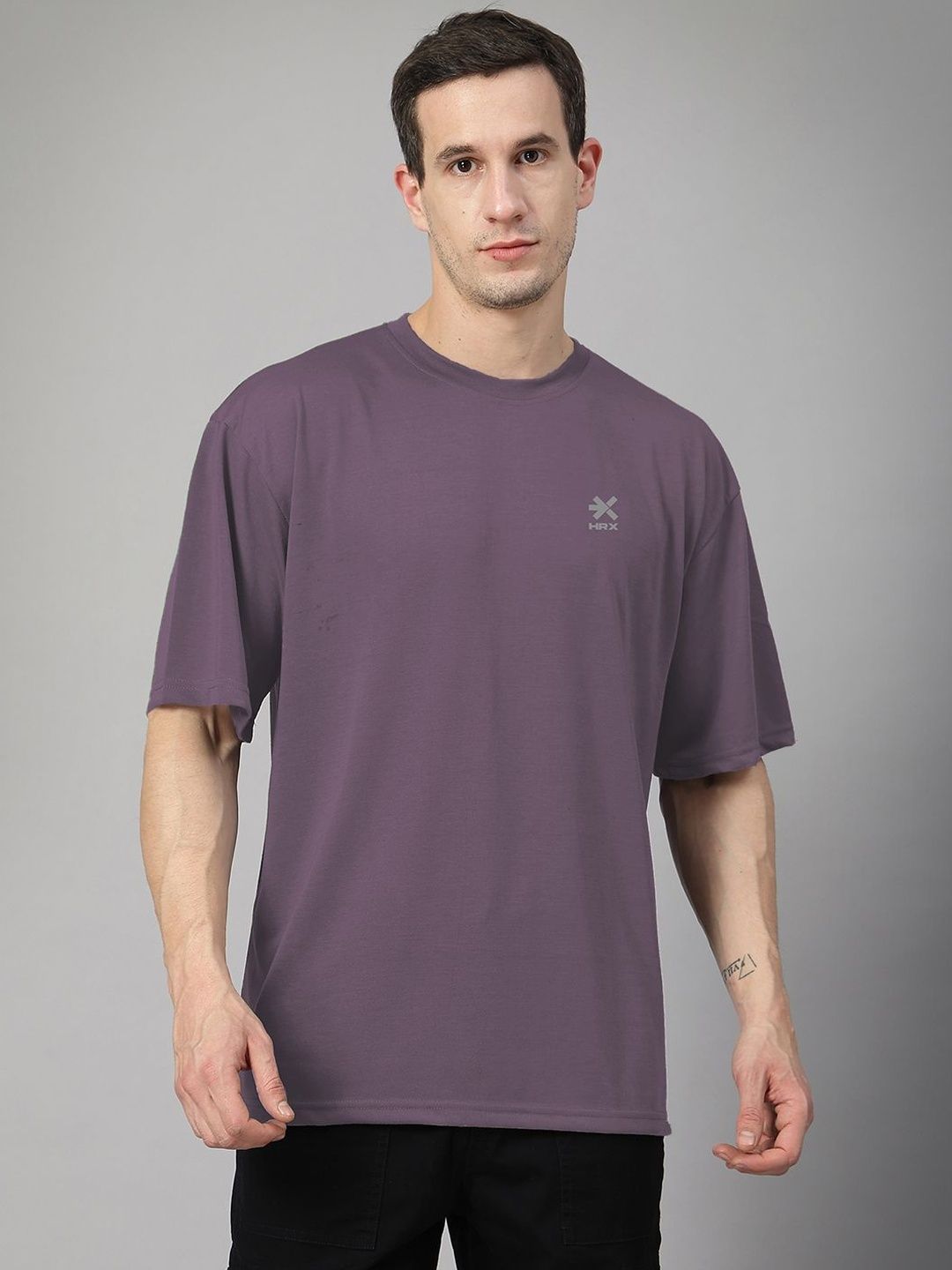 HRX by Hrithik Roshan Men Drop-Shoulder Sleeves T-shirt