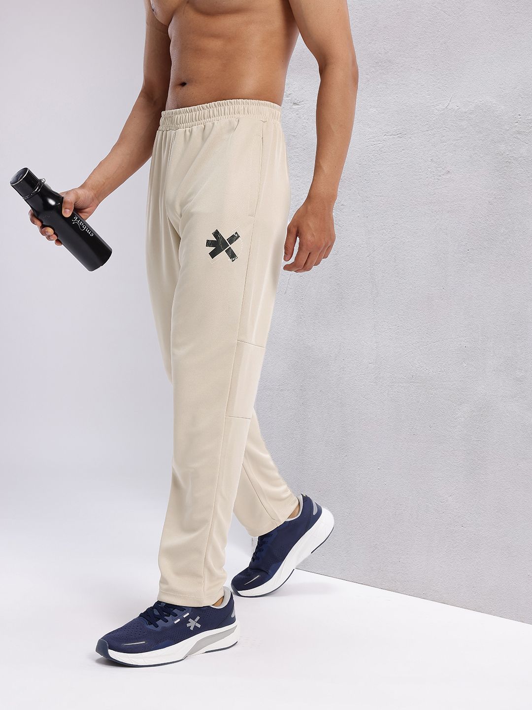 HRX by Hrithik Roshan Men Brand Logo Detail Rapid-Dry Running Track Pants