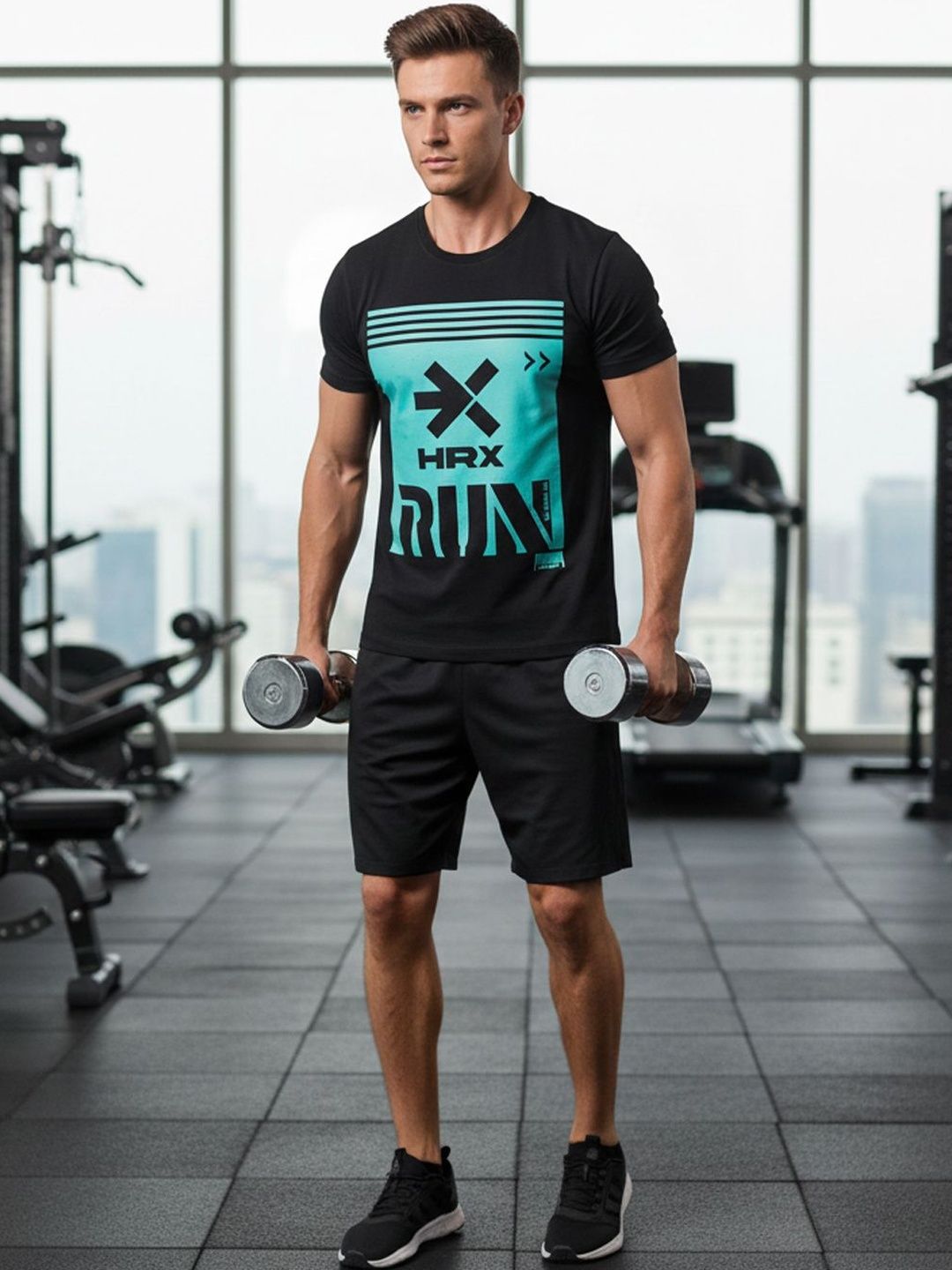 HRX by Hrithik Roshan Men Printed T-shirt