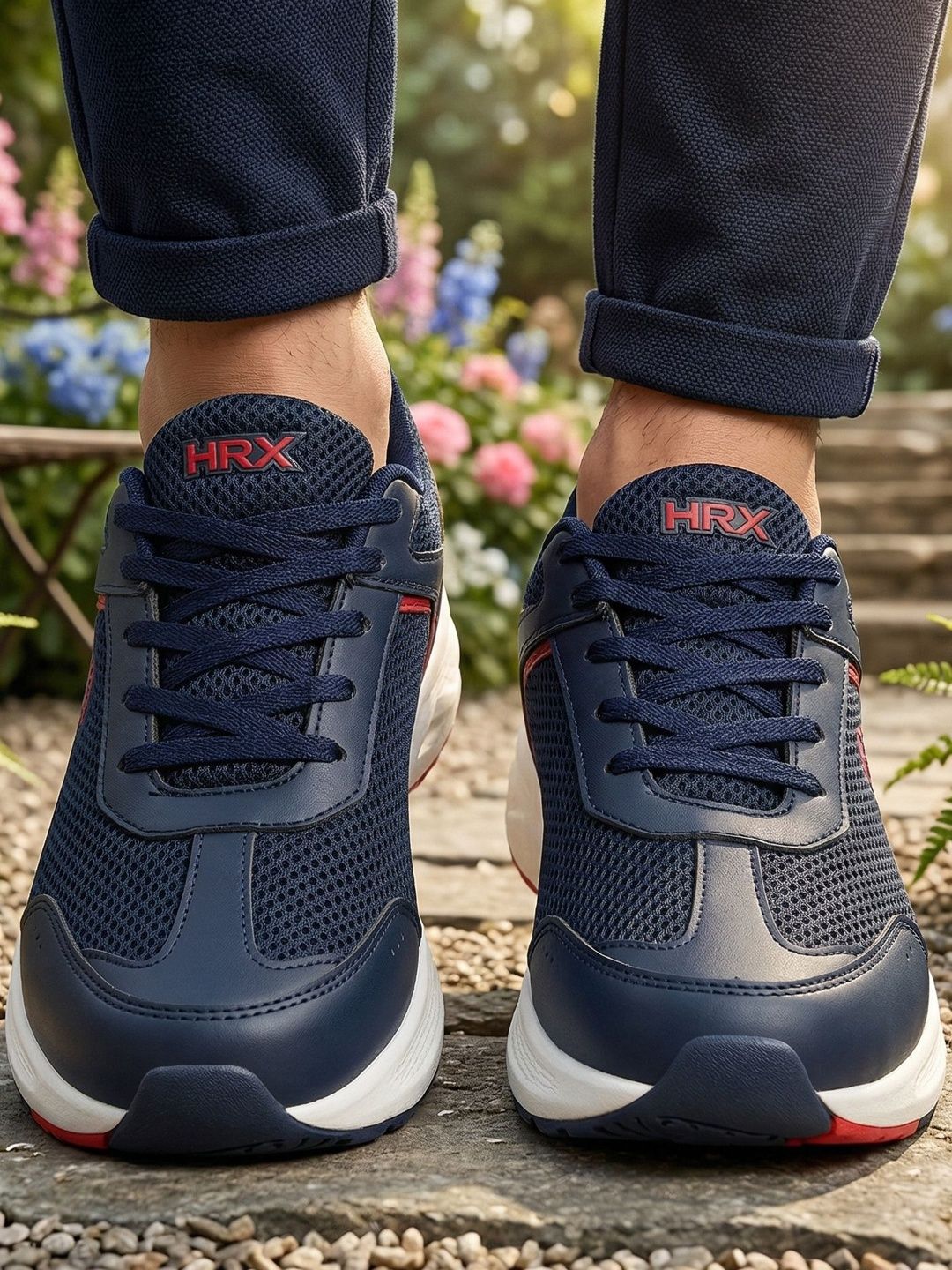 HRX by Hrithik Roshan Men Mesh Running Shoes