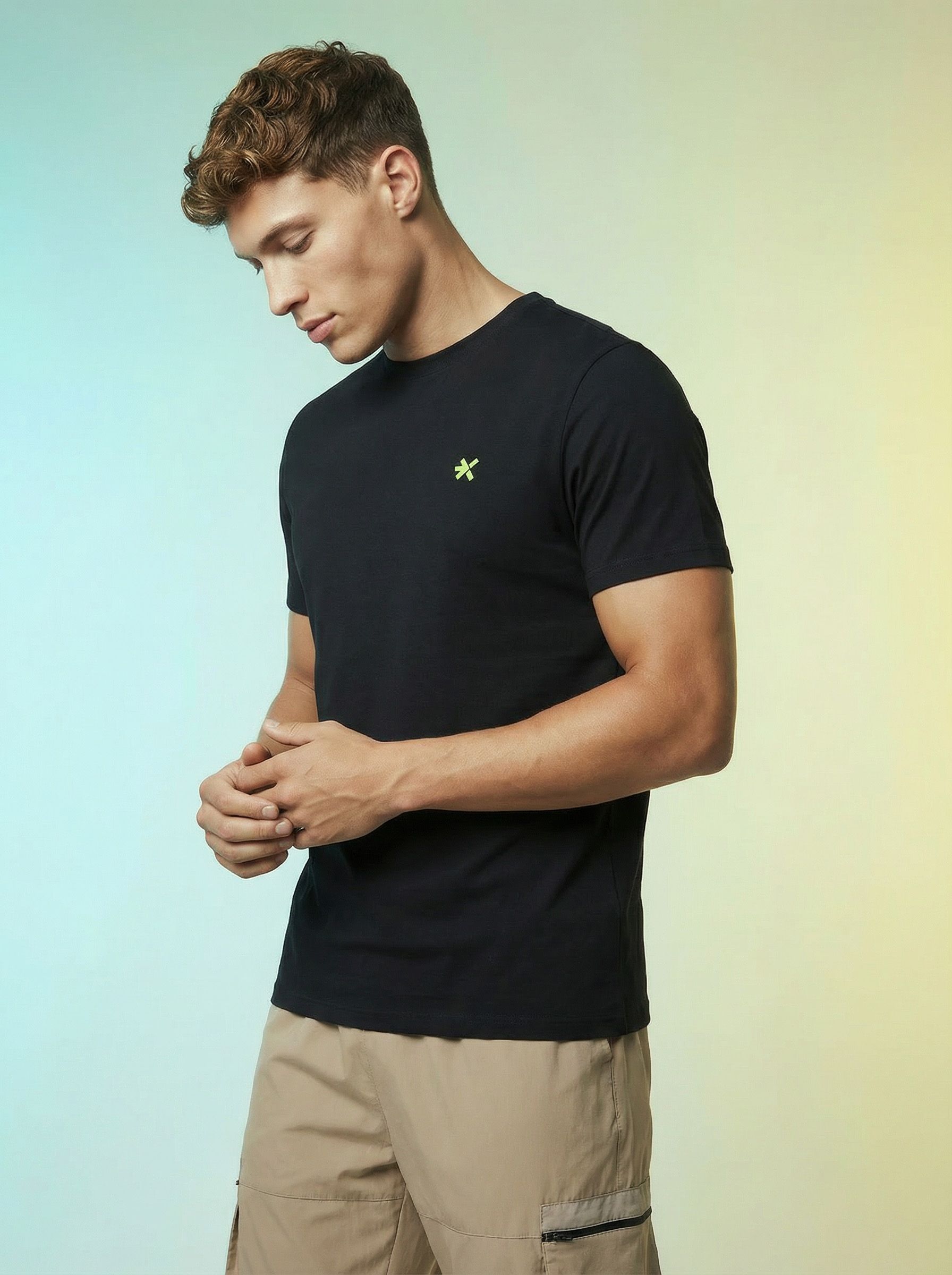HRX by Hrithik Roshan Round Neck Casual T-shirt