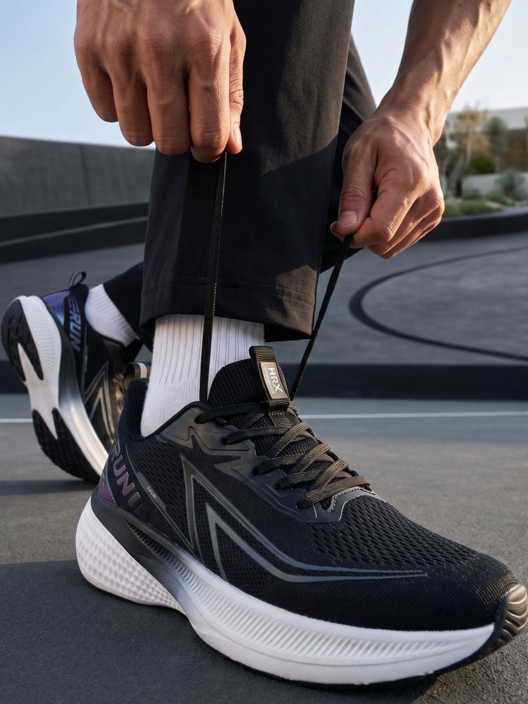 HRX by Hrithik Roshan Men Mesh Running Shoes