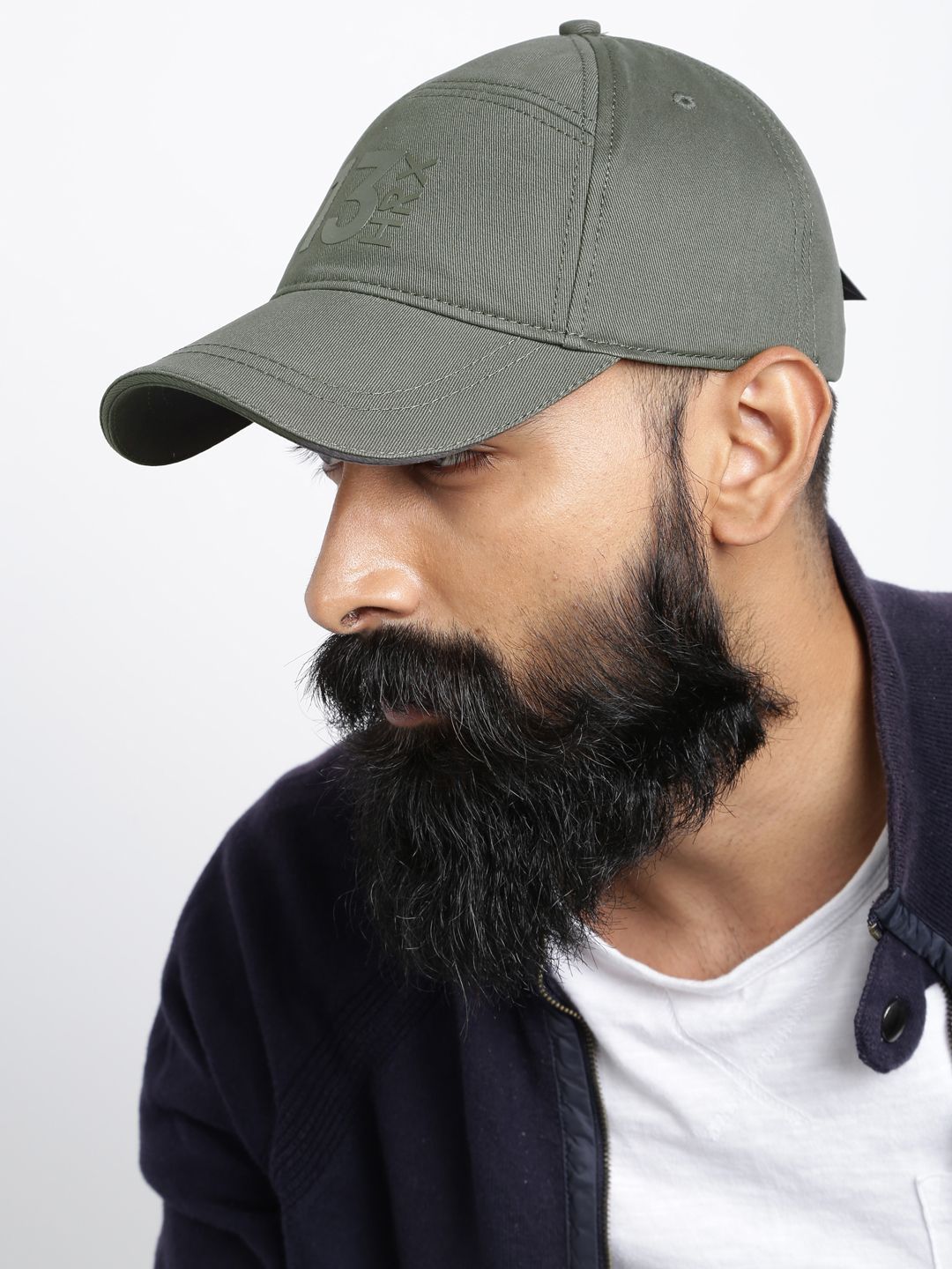 HRX by Hrithik Roshan Men Grey Solid Lifestyle Cap