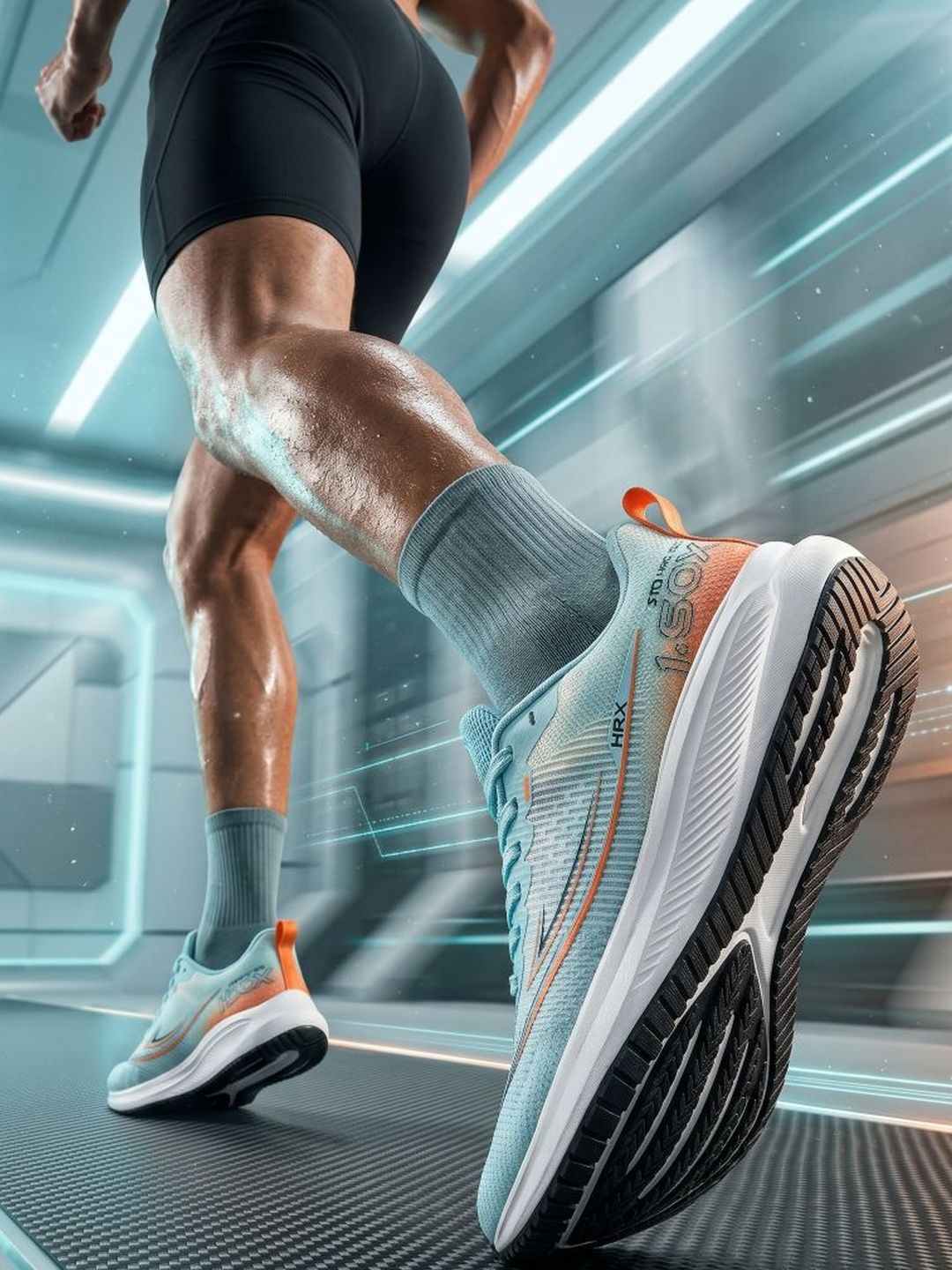 HRX by Hrithik Roshan Men Mesh Running Shoes