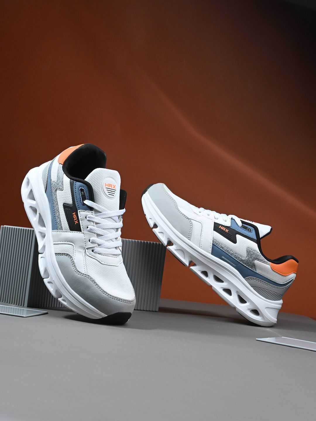 HRX by Hrithik Roshan Men Lace-Ups Running Non-Marking Shoes