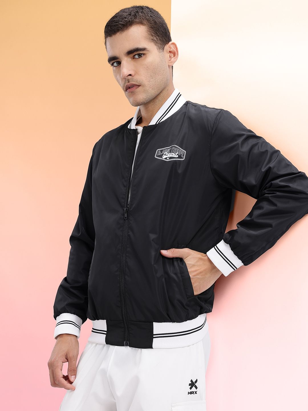 HRX by Hrithik Roshan Men Varsity Jacket