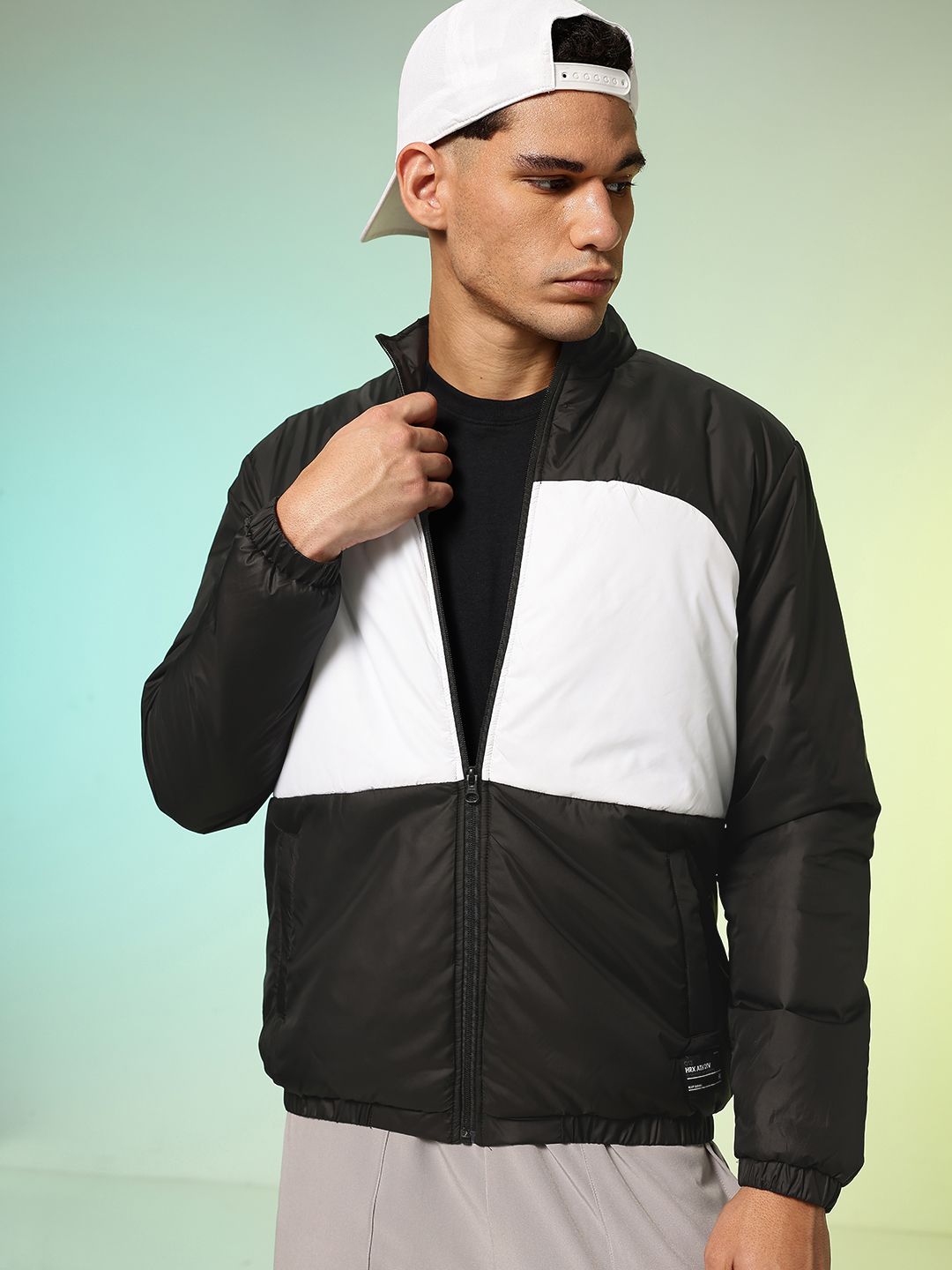 HRX by Hrithik Roshan Colourblocked Padded Jacket