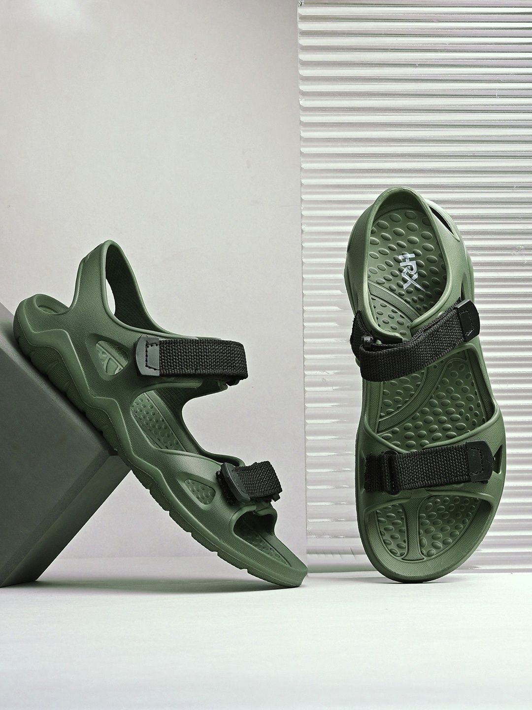 HRX by Hrithik Roshan HRX by Hrithik Roshan Self Design Sports Sandals