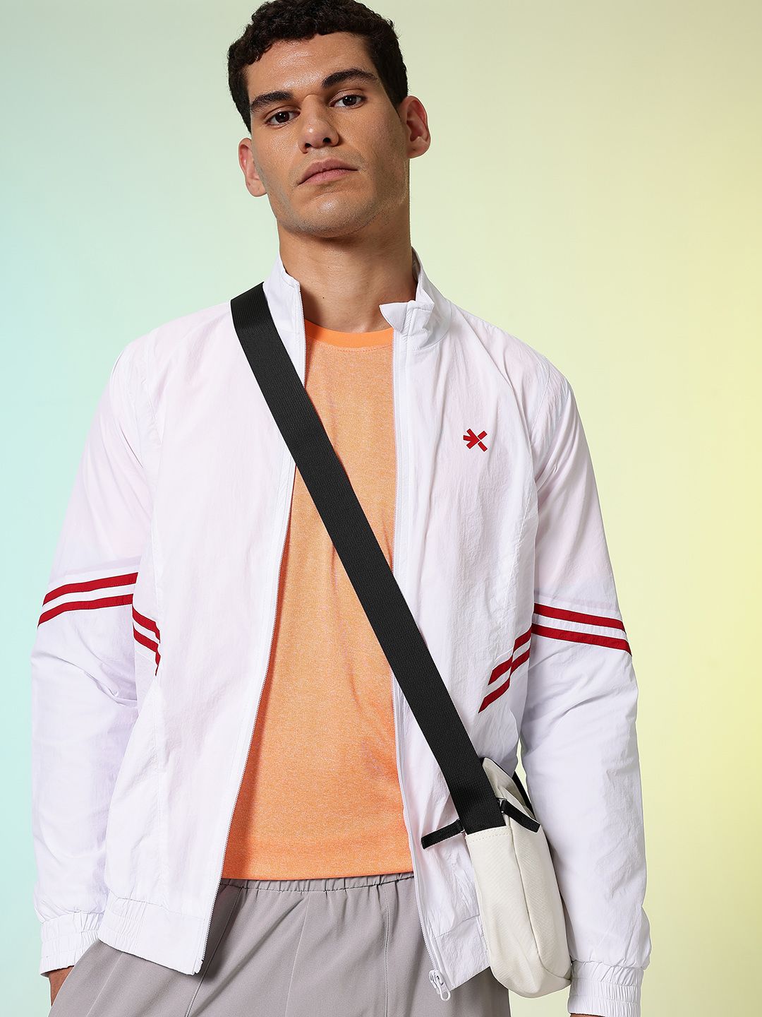 HRX by Hrithik Roshan Mock Collar Sporty Jacket