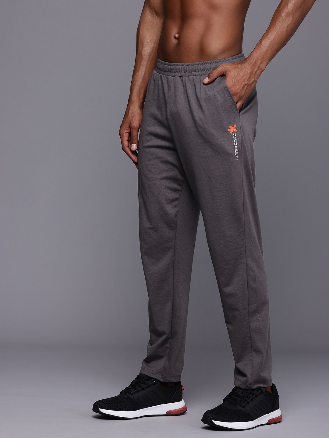 HRX by Hrithik Roshan Men Printed Detail Rapid-Dry Running Trackpants