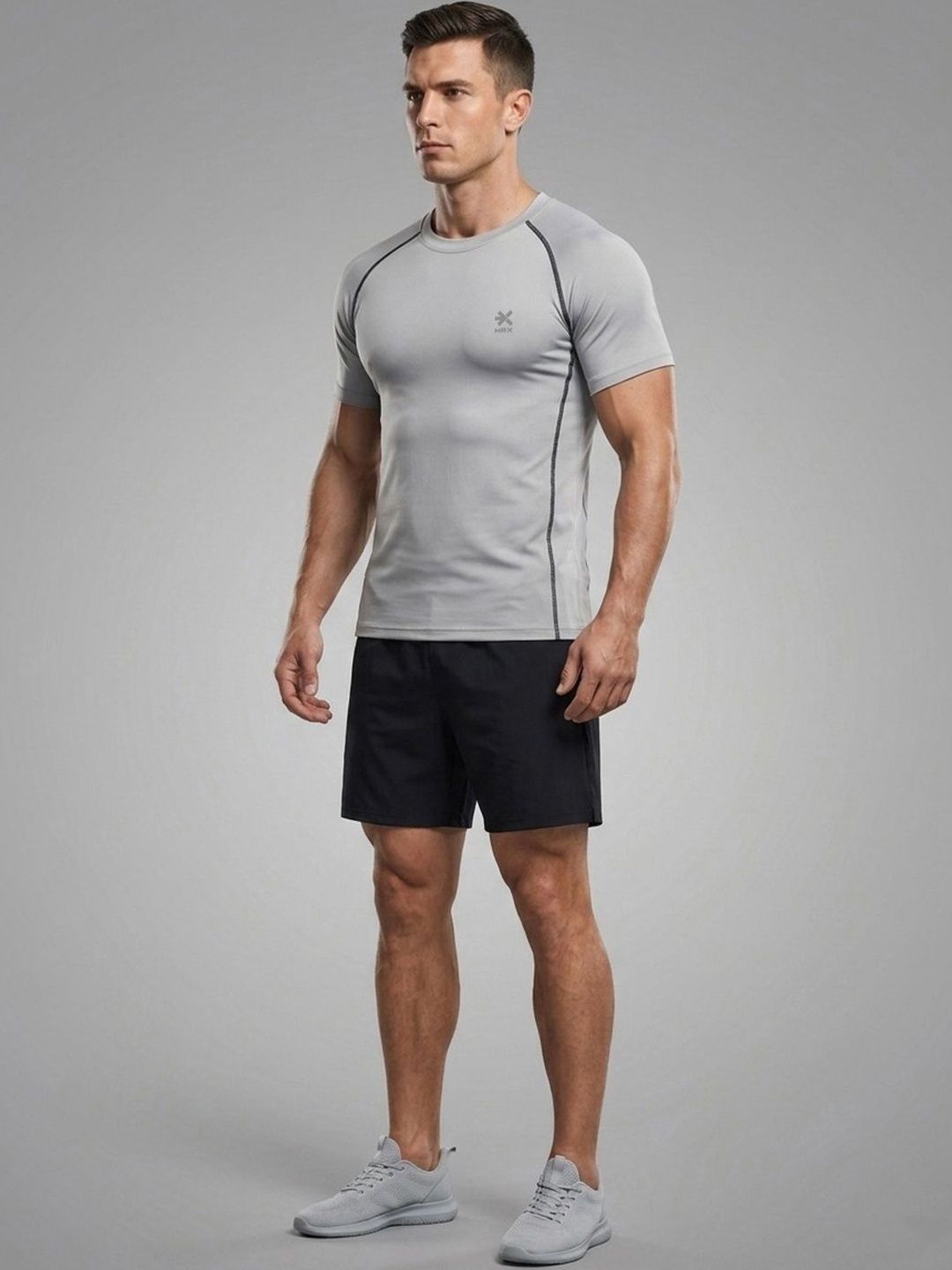HRX by Hrithik Roshan Men Brand Logo T-shirt