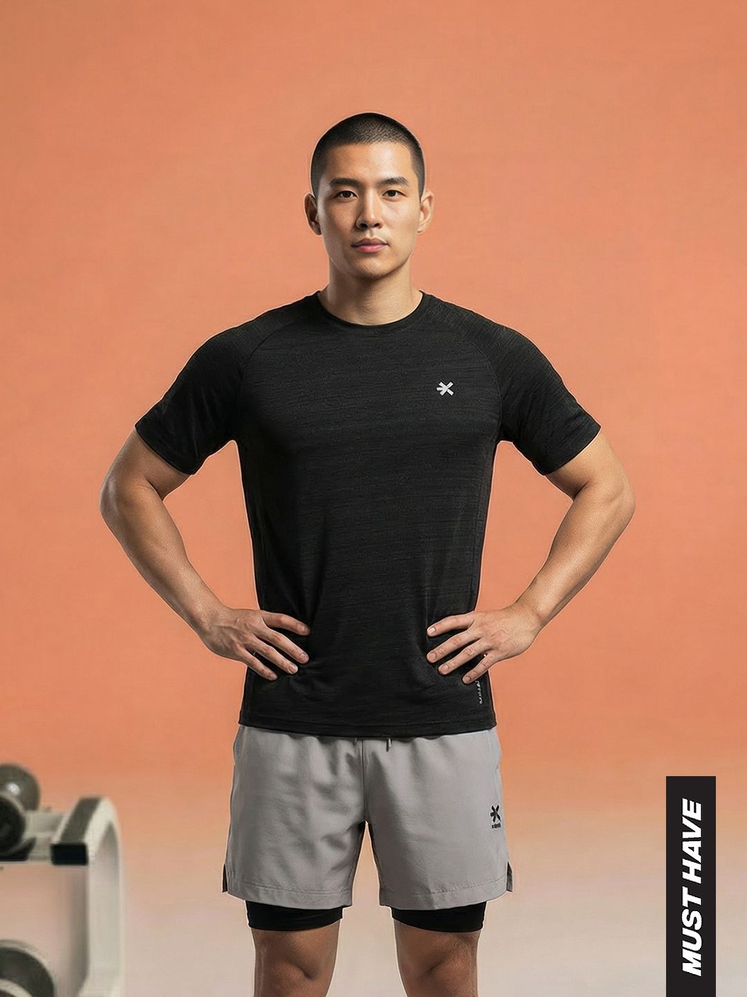HRX by Hrithik Roshan Rapid Dry Training or Gym T-shirt