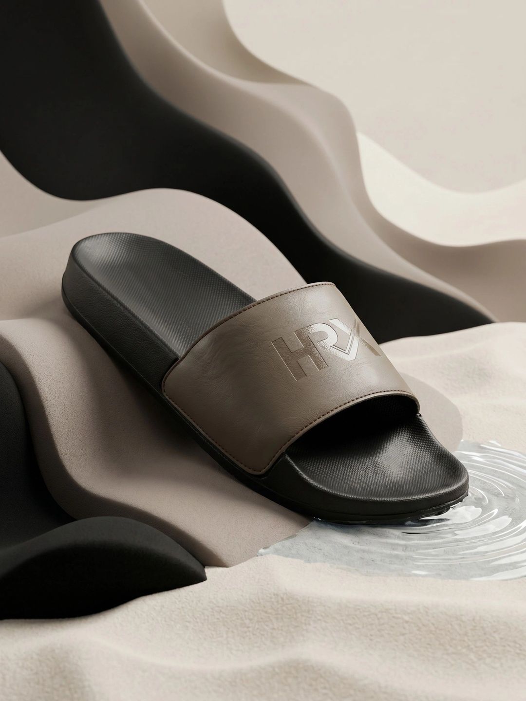 HRX by Hrithik Roshan Printed Sliders