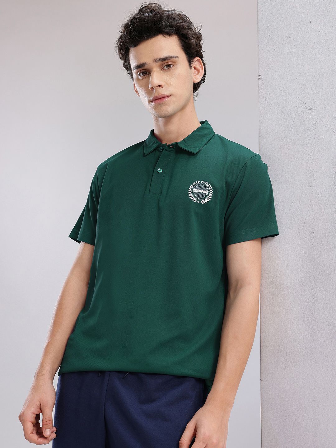 HRX by Hrithik Roshan Men Rapid-Dry Polo Collar T-shirt