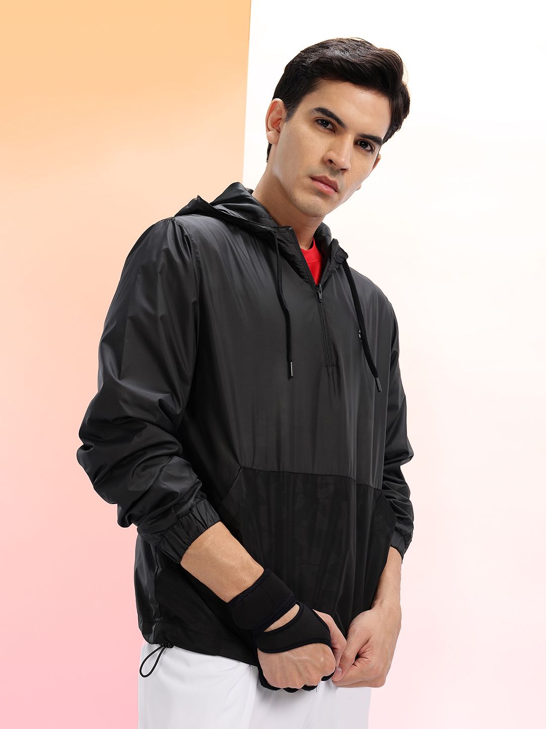 HRX by Hrithik Roshan Hooded Training Jacket