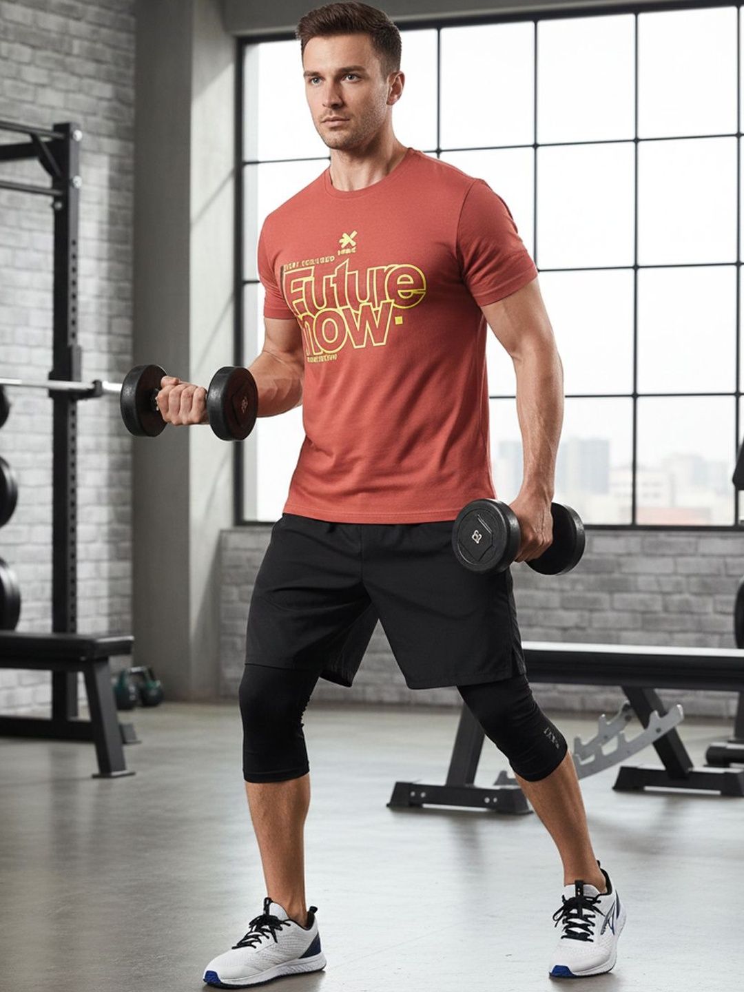 HRX by Hrithik Roshan Men Typography Printed T-shirt