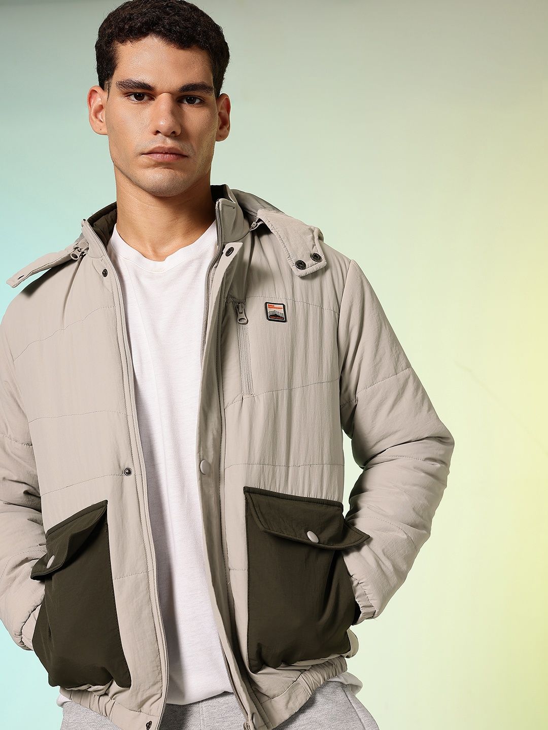 HRX by Hrithik Roshan Detachable Hood Outdoor Puffer Jacket