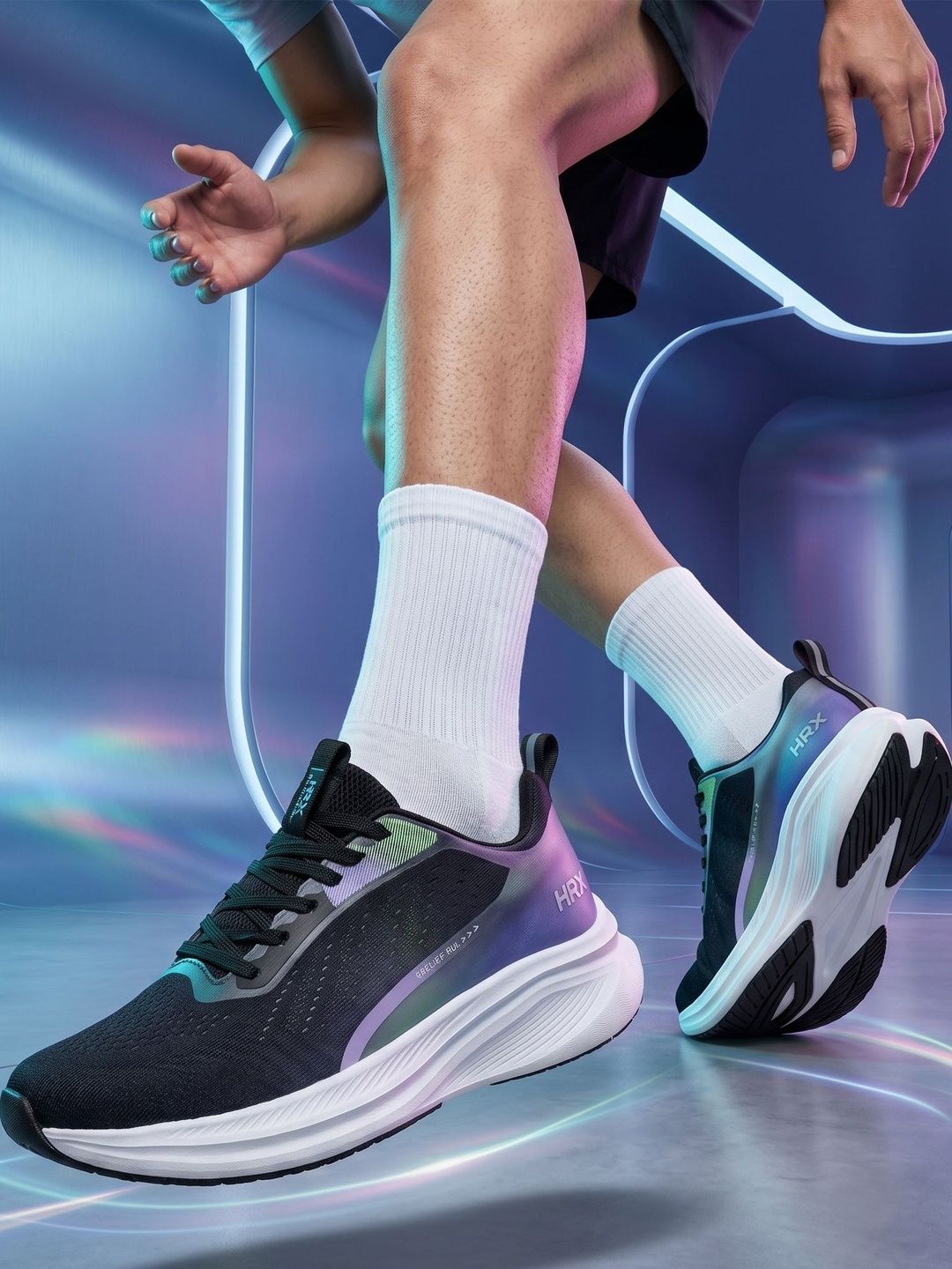 HRX by Hrithik Roshan Men Mesh Running Shoes