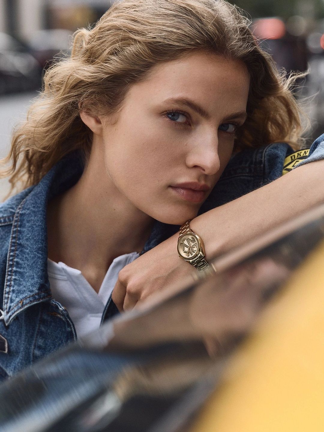 Quartz Rose Gold Crystal Watch DKNY Quartz Rose Gold Crystal Round Dial Women's Watch Dk1l125m0065