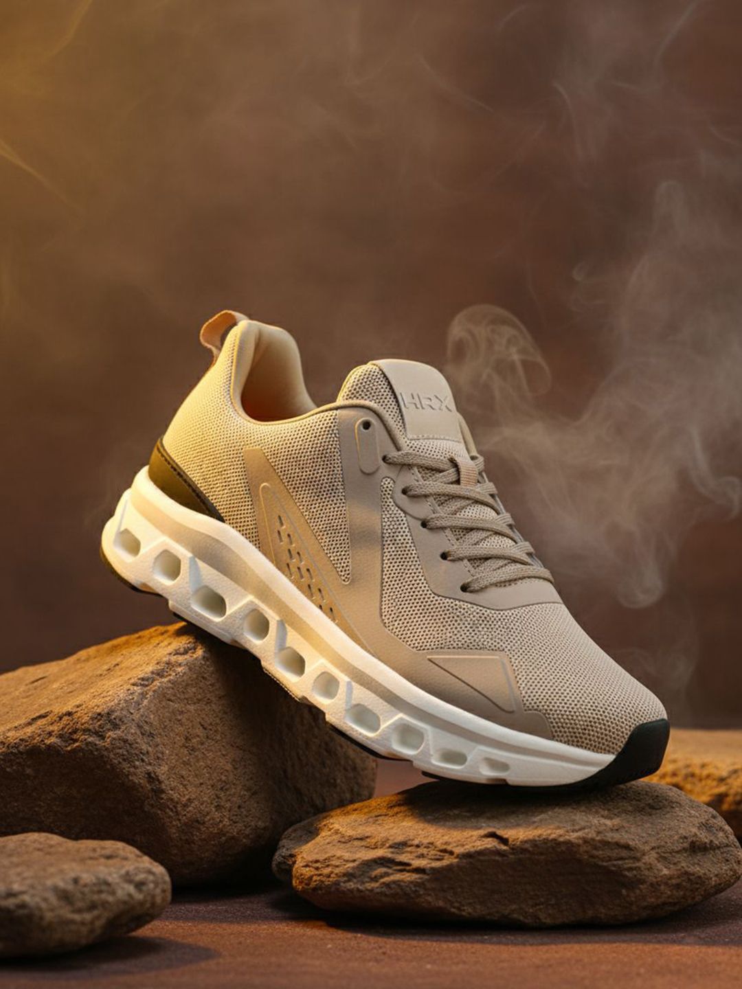 HRX by Hrithik Roshan Men Mesh Running Non-Marking Sports Shoes