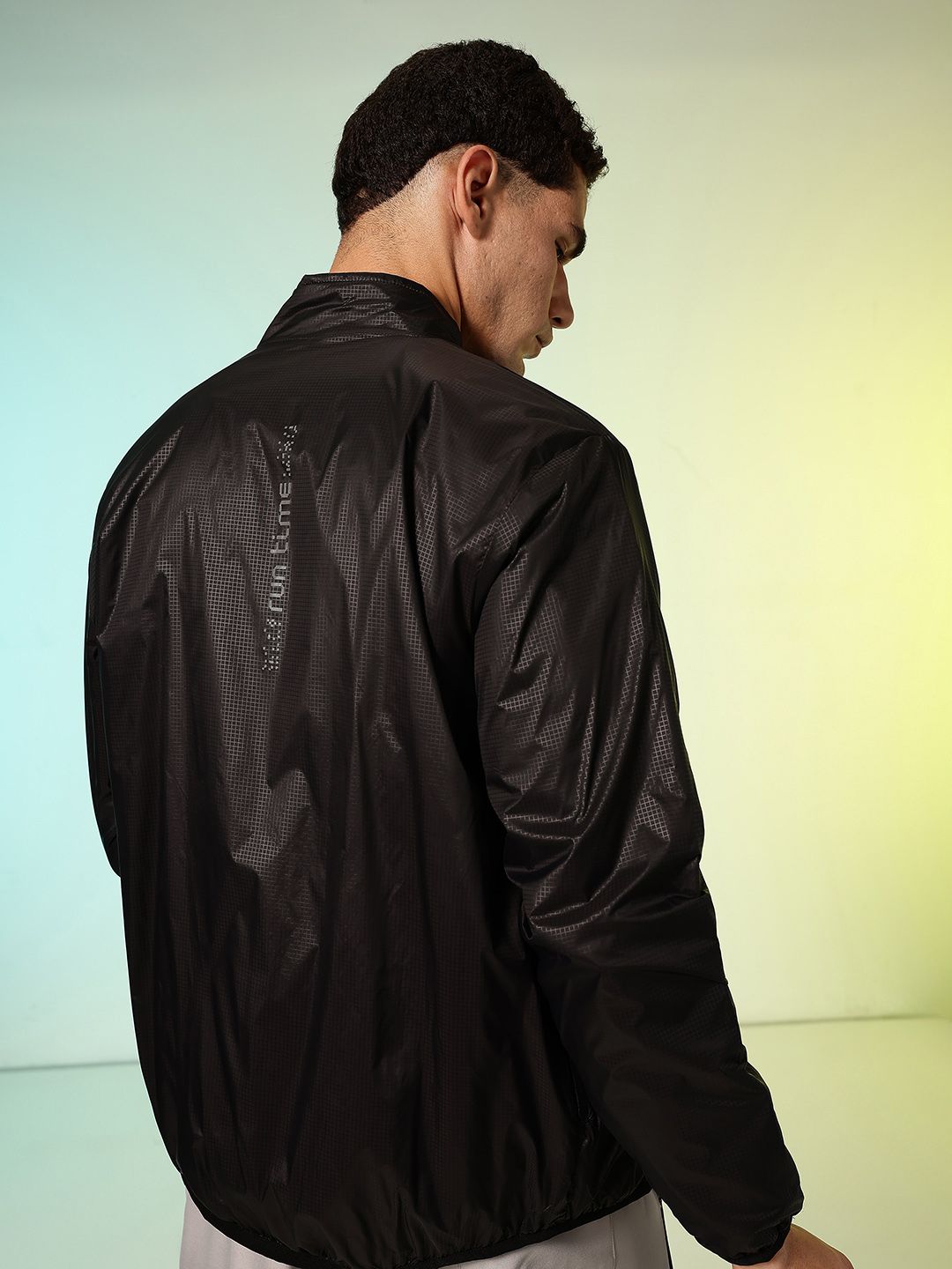 HRX by Hrithik Roshan Checked Running Jacket