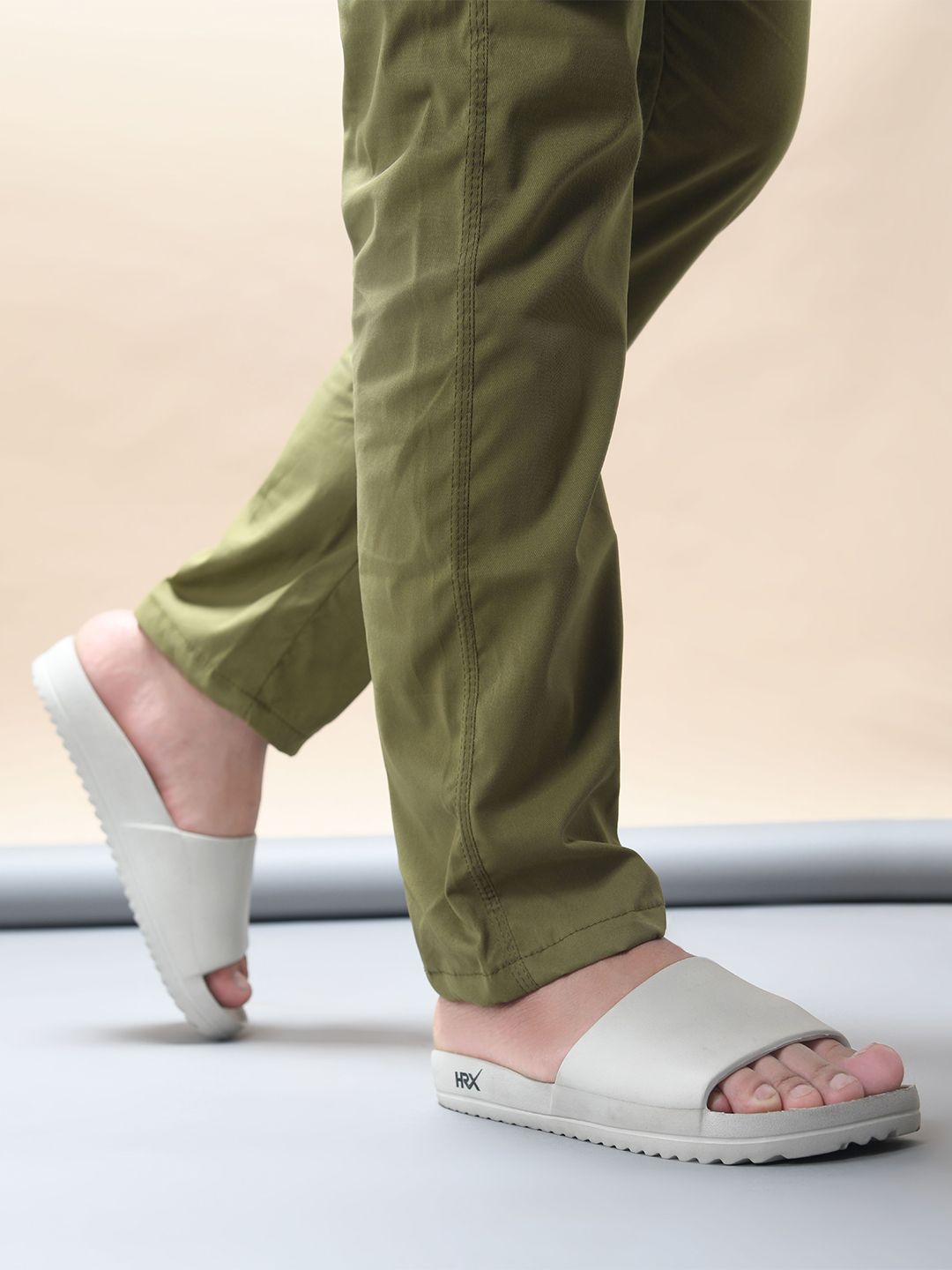 HRX by Hrithik Roshan Men Rubber Sliders