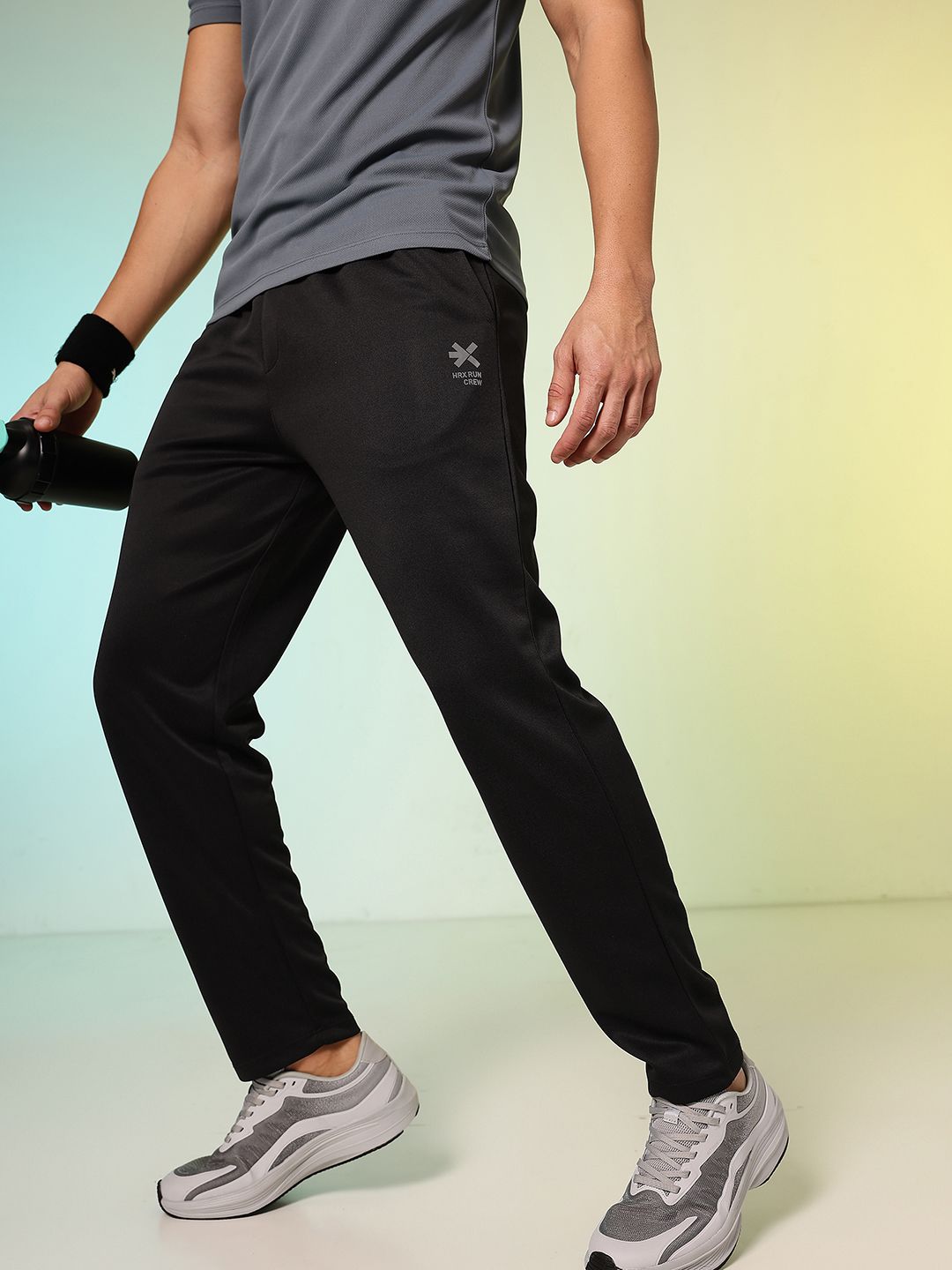 HRX by Hrithik Roshan Men Regular Fit Rapid-Dry Running Track Pants
