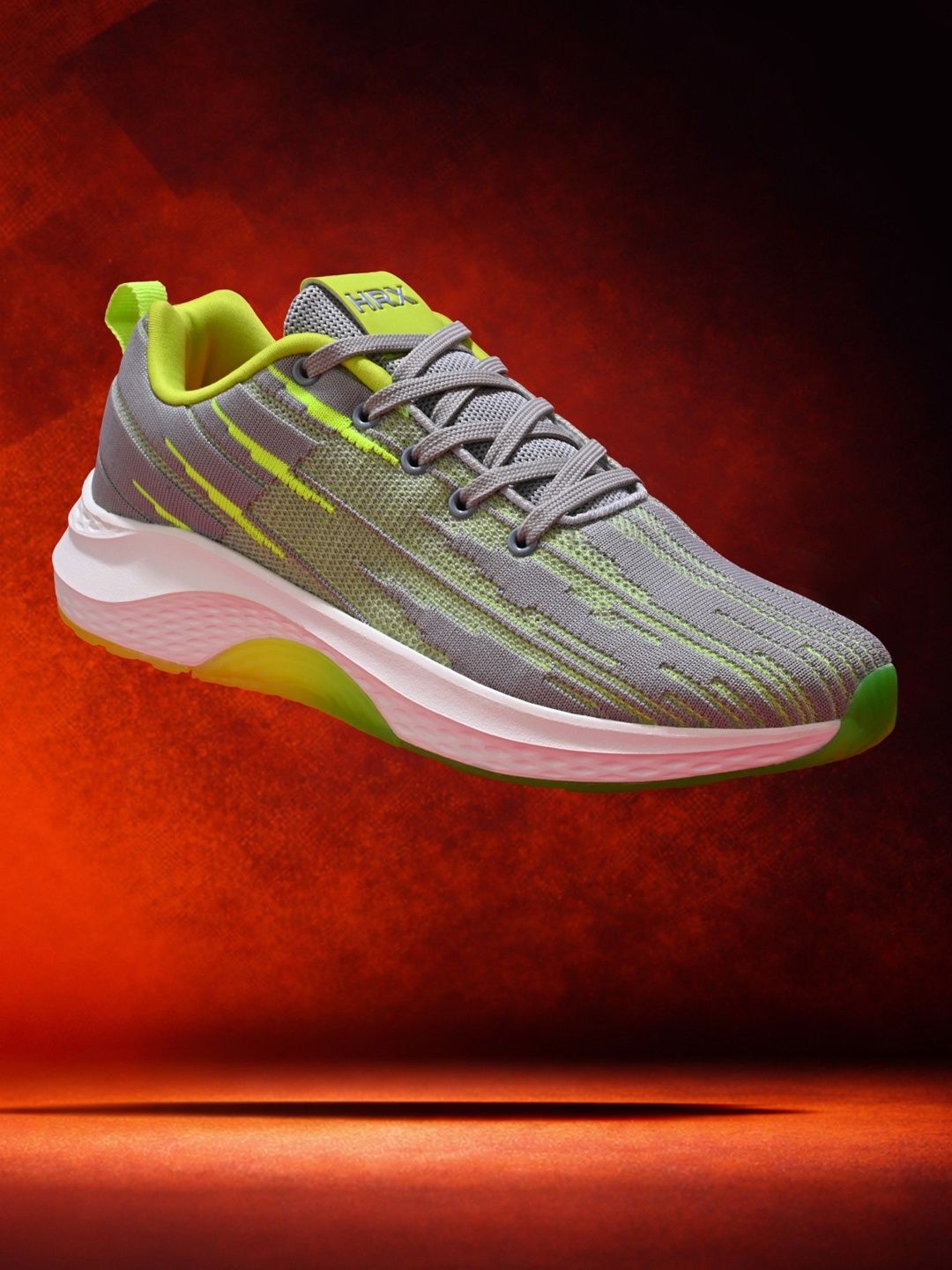 HRX by Hrithik Roshan Men Mesh Running Non-Marking Shoes