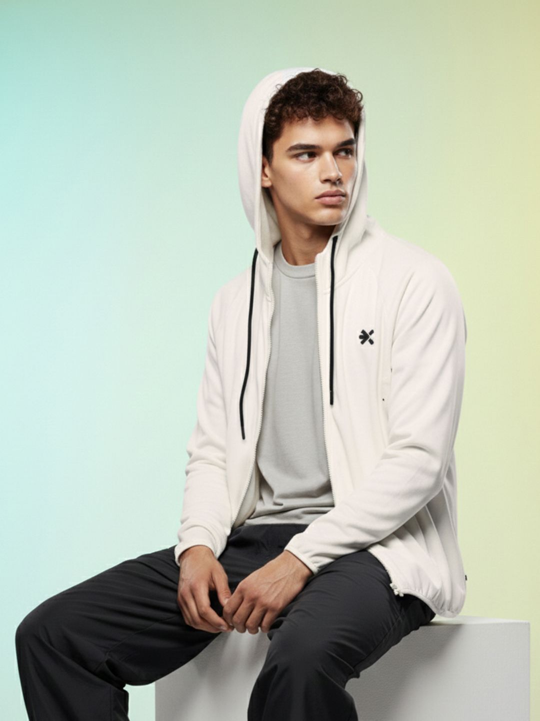 HRX by Hrithik Roshan Men Hooded Sweatshirt
