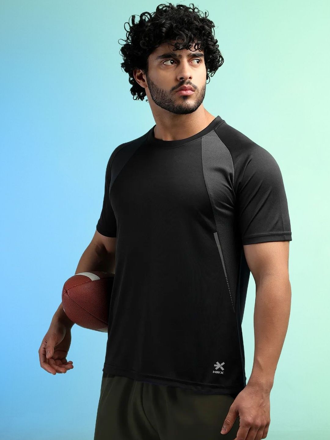 HRX by Hrithik Roshan Men Colourblocked T-shirt