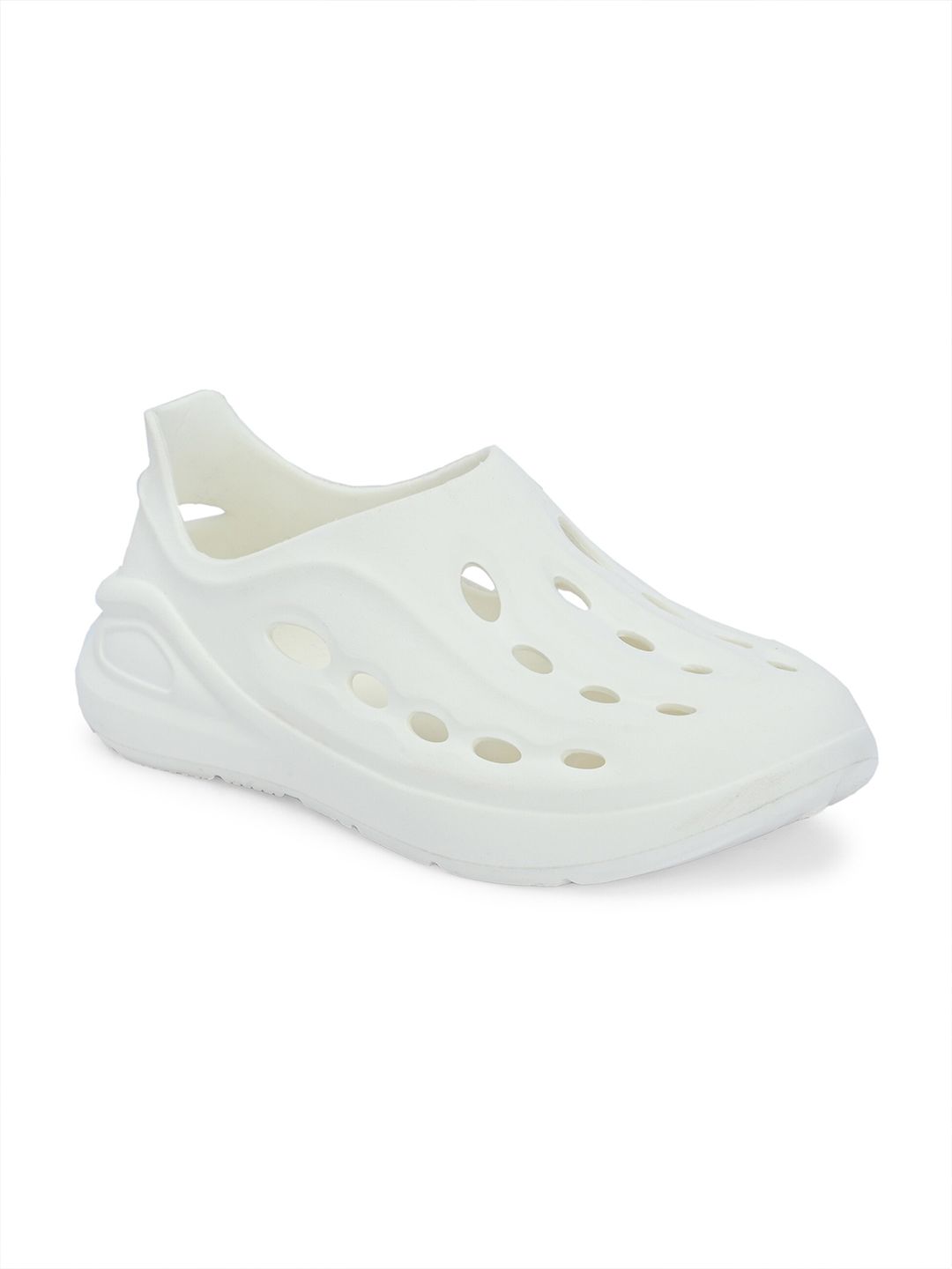 HRX by Hrithik Roshan Men White Croslite Clogs