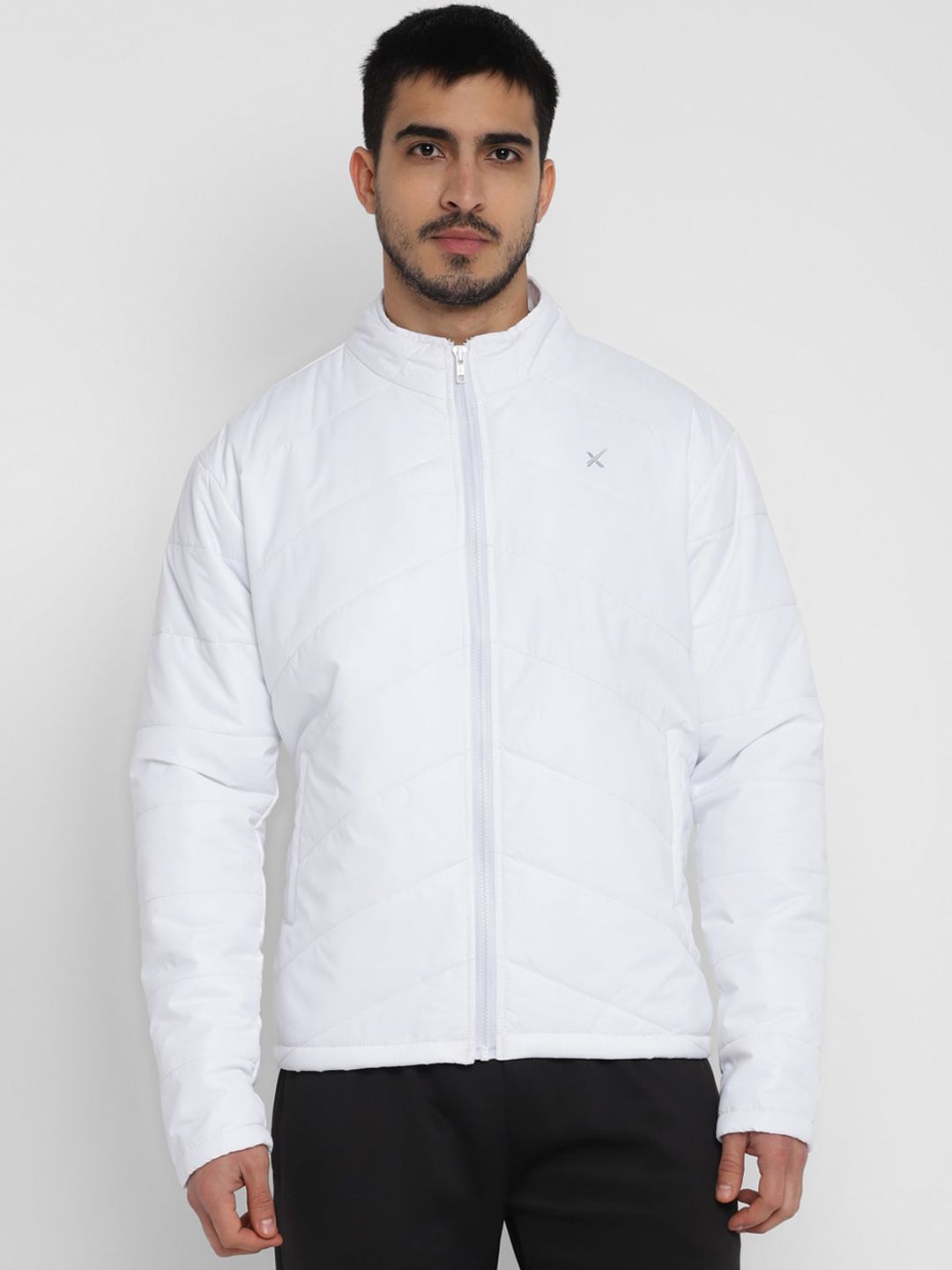 HRX by Hrithik Roshan Mock Collar Padded Jacket