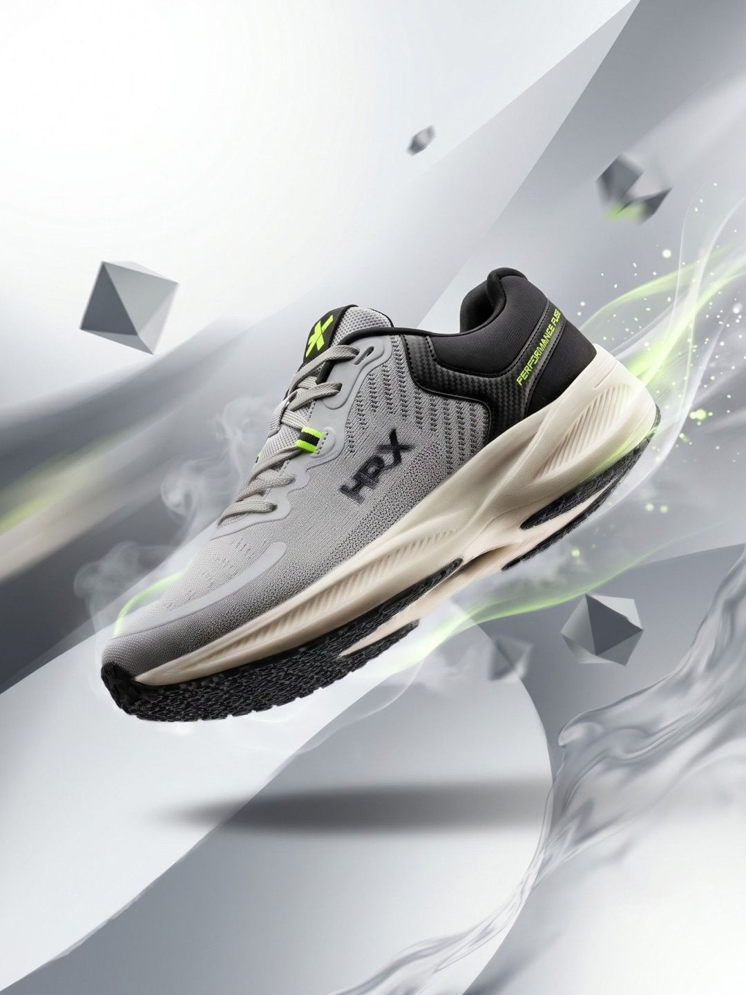 HRX by Hrithik Roshan Men Mesh Running Non-Marking Shoes