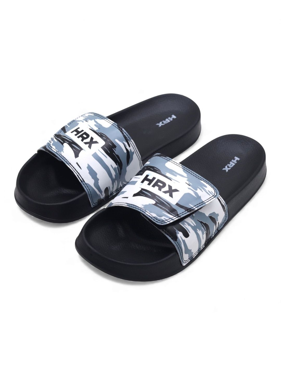 HRX by Hrithik Roshan Men Printed Sliders