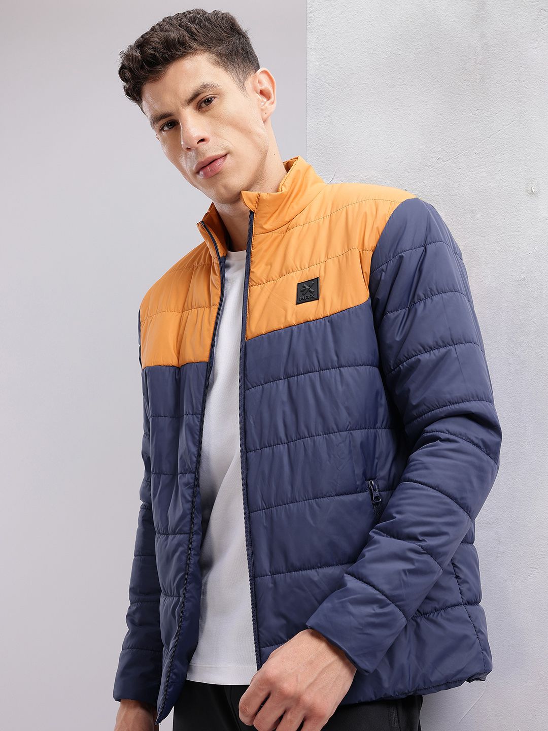 HRX by Hrithik Roshan Colourblocked Padded Jacket