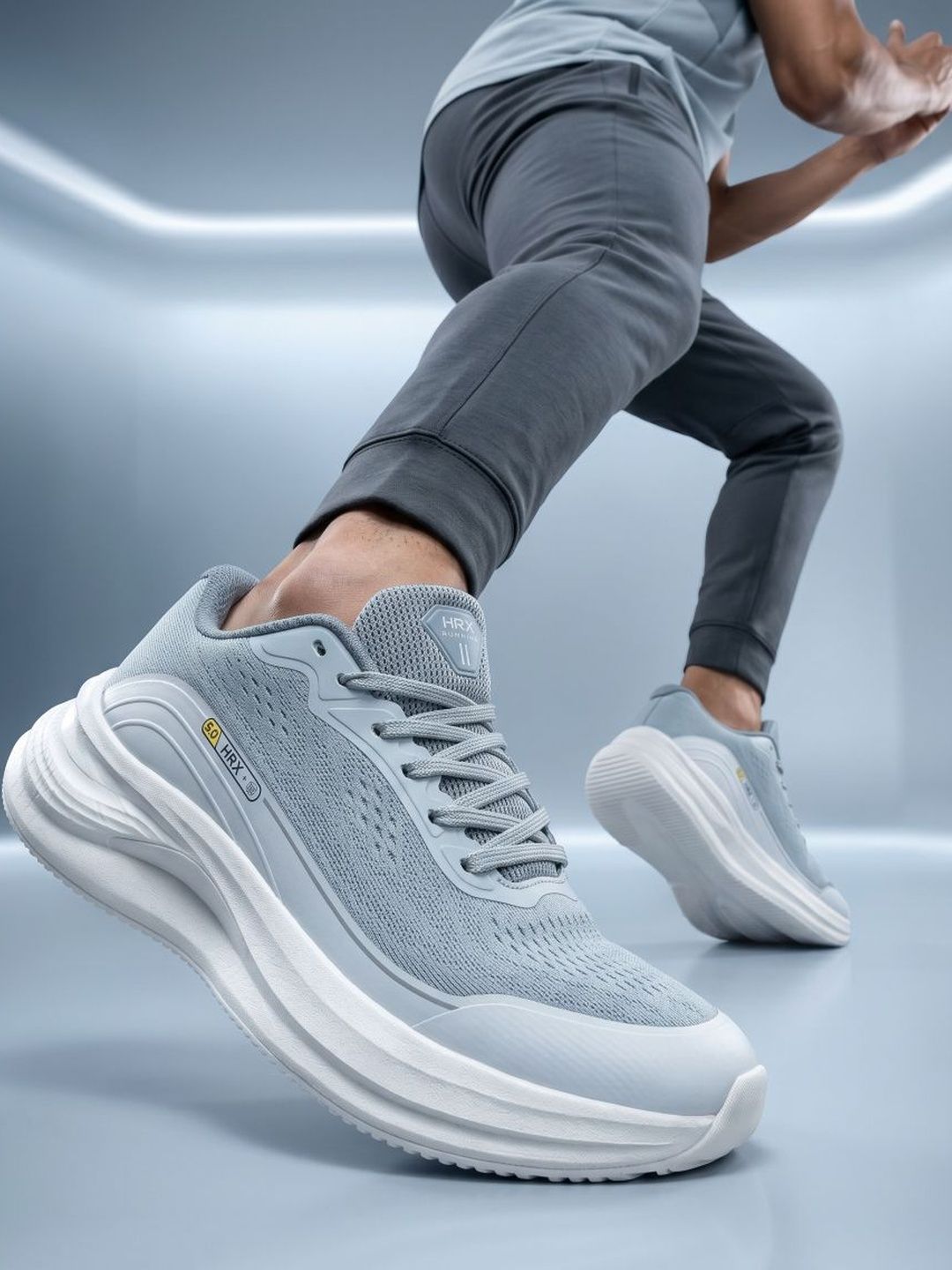 HRX by Hrithik Roshan Men Mesh Running Shoes