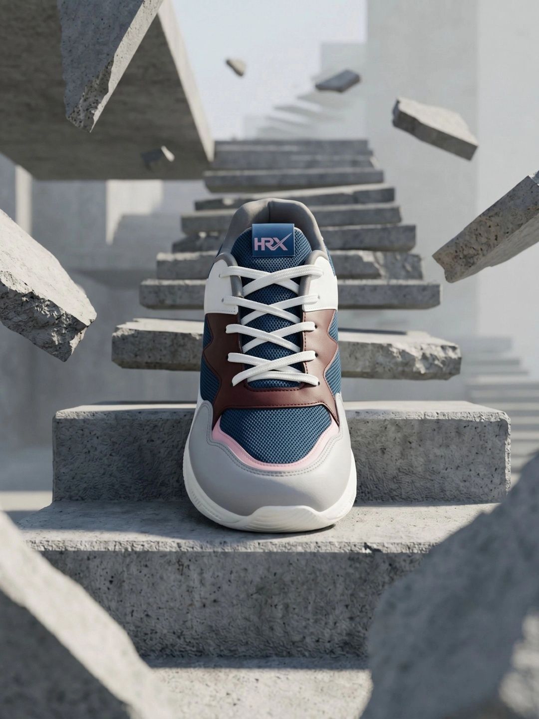 HRX by Hrithik Roshan Unisex Mesh Running Non-Marking Shoes