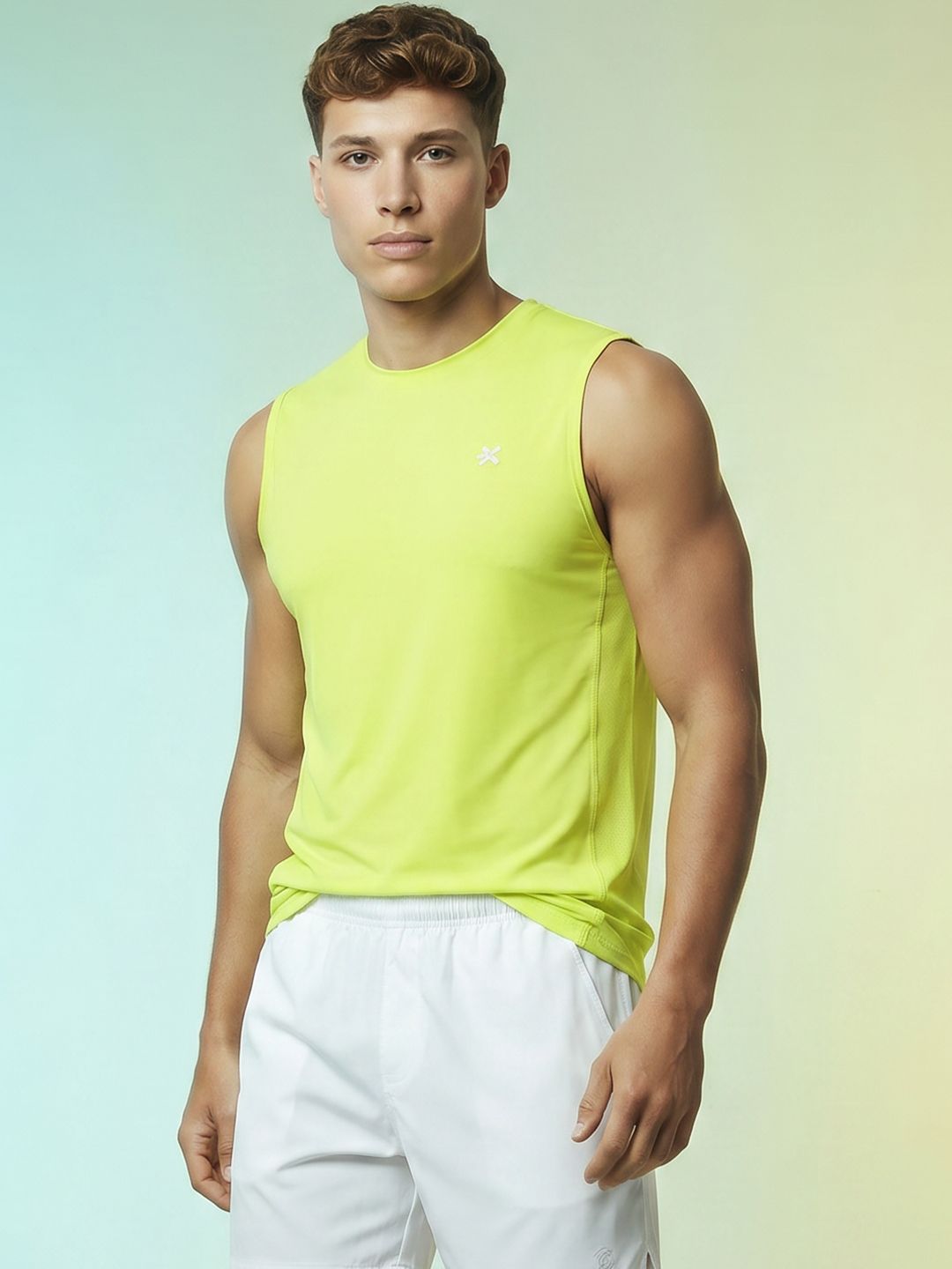 HRX by Hrithik Roshan Sleeveless Rapid-Dry Training T-shirt