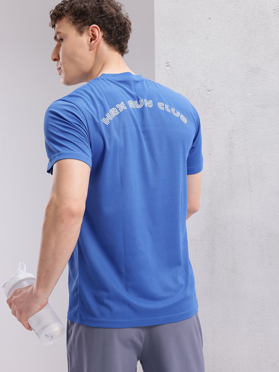 HRX by Hrithik Roshan Men Printed Rapid-Dry Running T-shirt