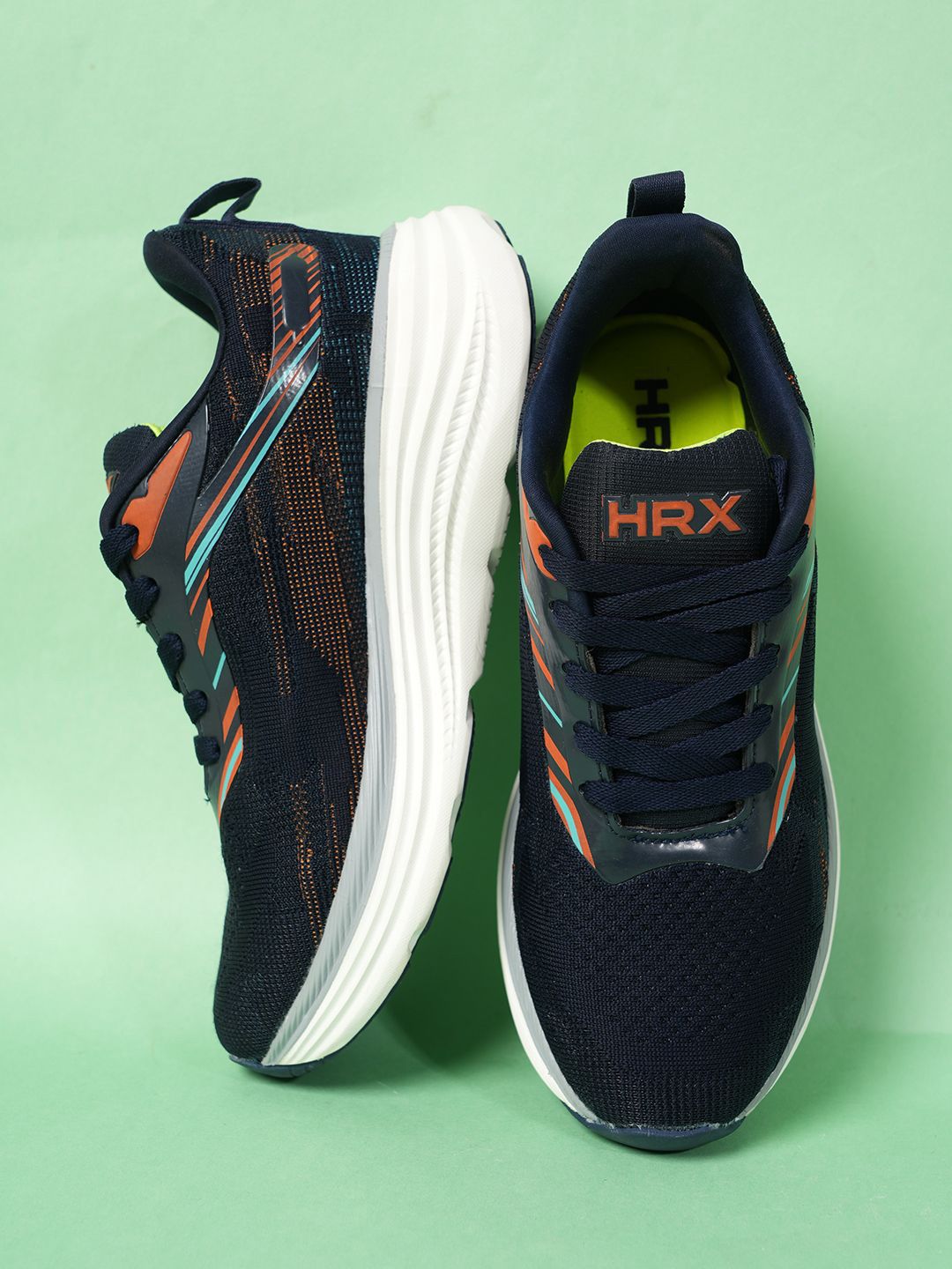 HRX by Hrithik Roshan Men Running Non-Marking Lace-Ups Sports Shoes