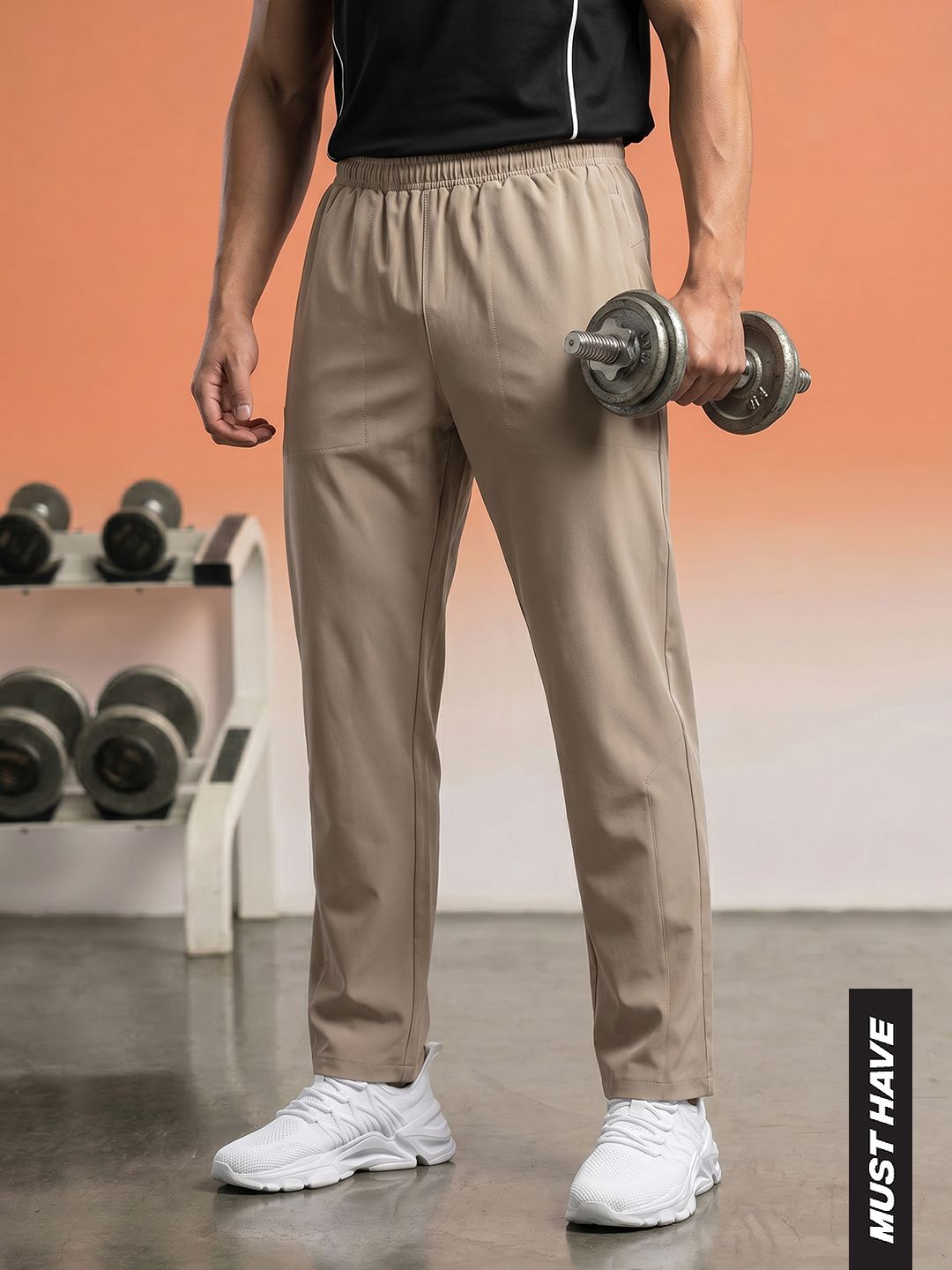 HRX by Hrithik Roshan Men Rapid-Dry Training Track Pants