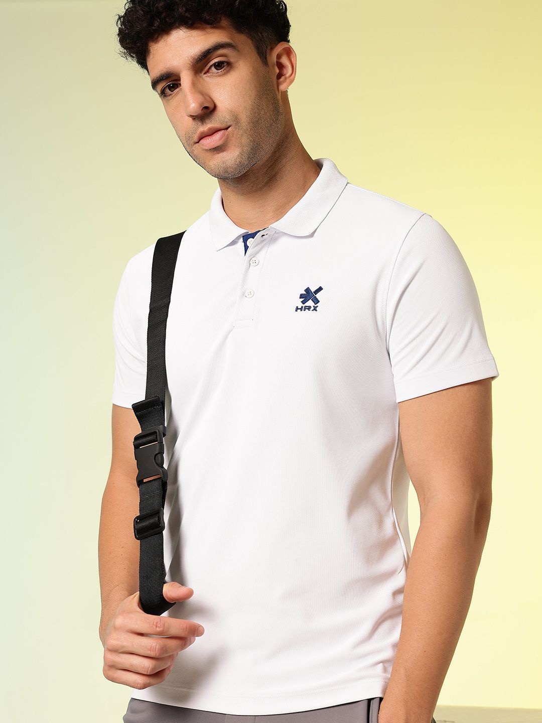 HRX by Hrithik Roshan Polo Collar T-shirt