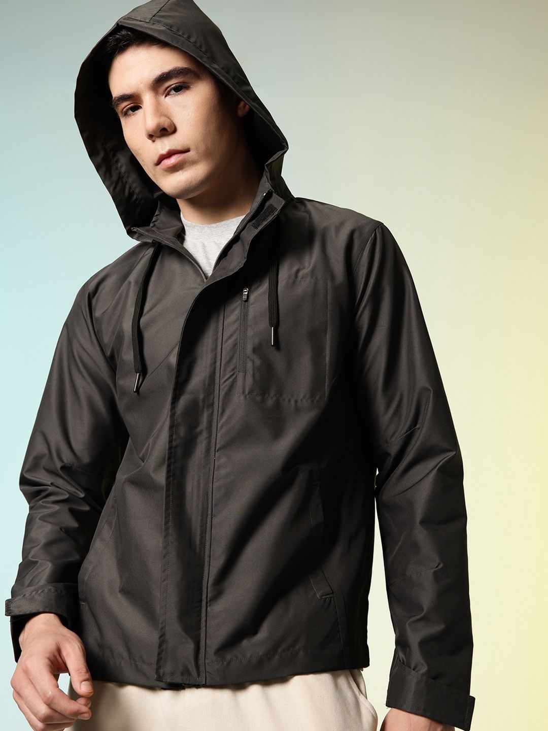 HRX by Hrithik Roshan Hooded Outdoor Tailored Jacket
