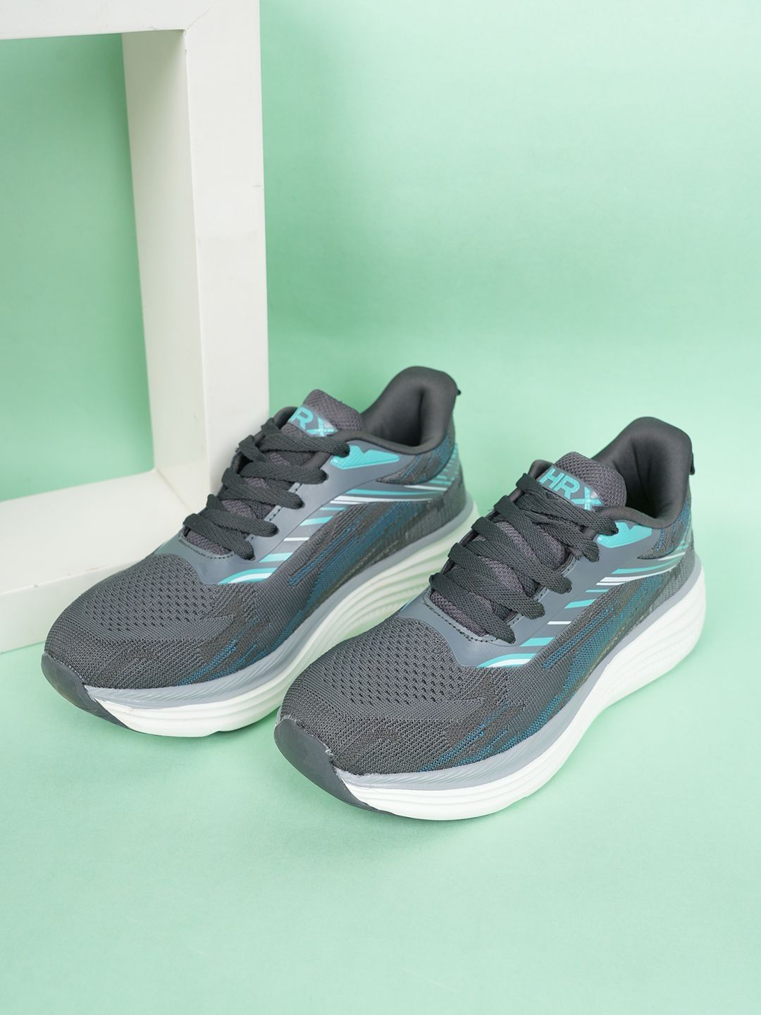 HRX by Hrithik Roshan Men Mesh Running Non-Marking Shoes