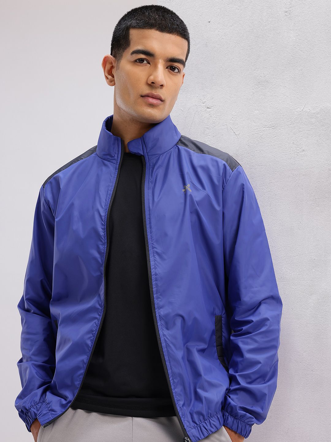 HRX by Hrithik Roshan Men Mock Collar Running Jacket