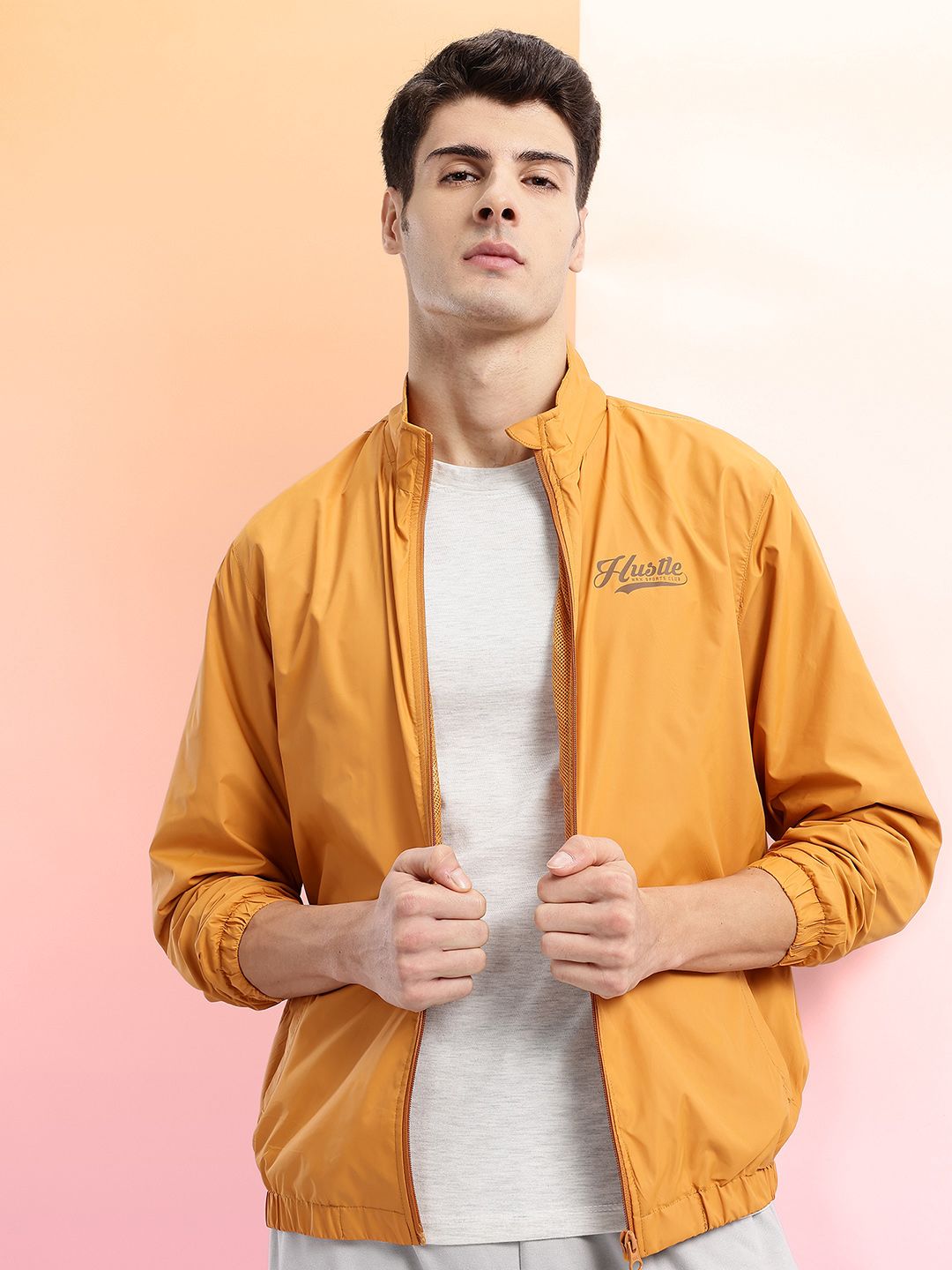 HRX by Hrithik Roshan Mock Collar Tailored Jacket