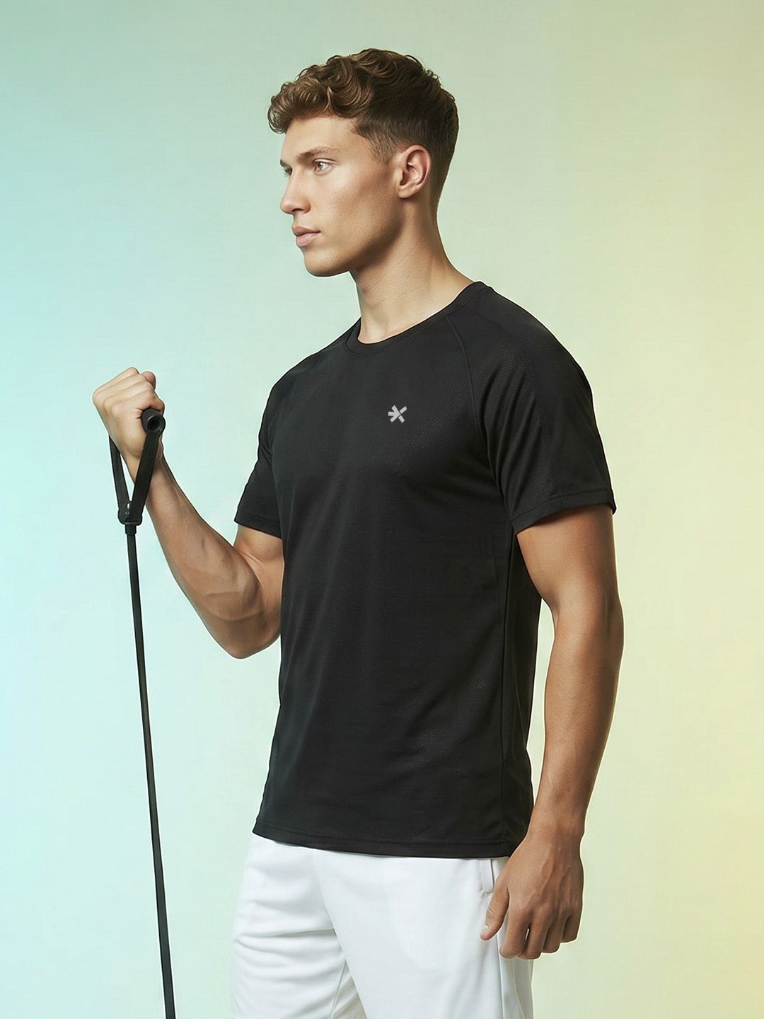 HRX by Hrithik Roshan Men Regular Fit Rapid-Dry Training T-shirt