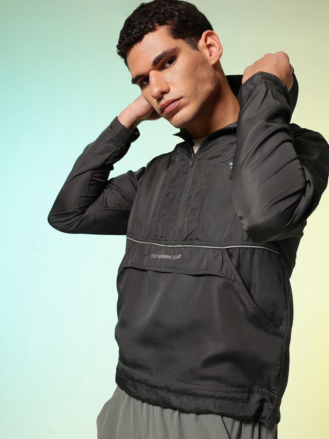 HRX by Hrithik Roshan Hooded Running Sporty Jacket