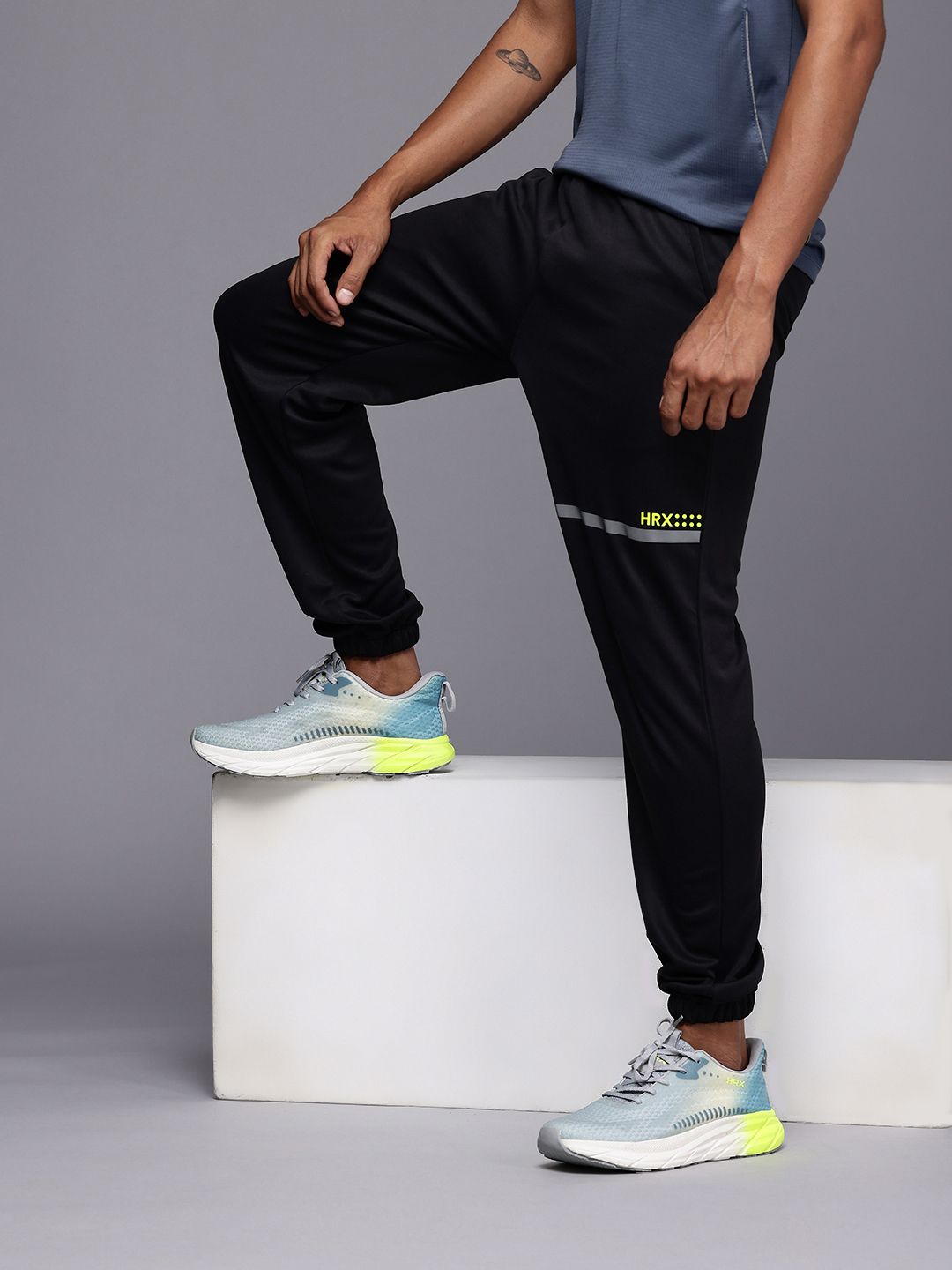 HRX by Hrithik Roshan Men Rapid-Dry Training Track Pants